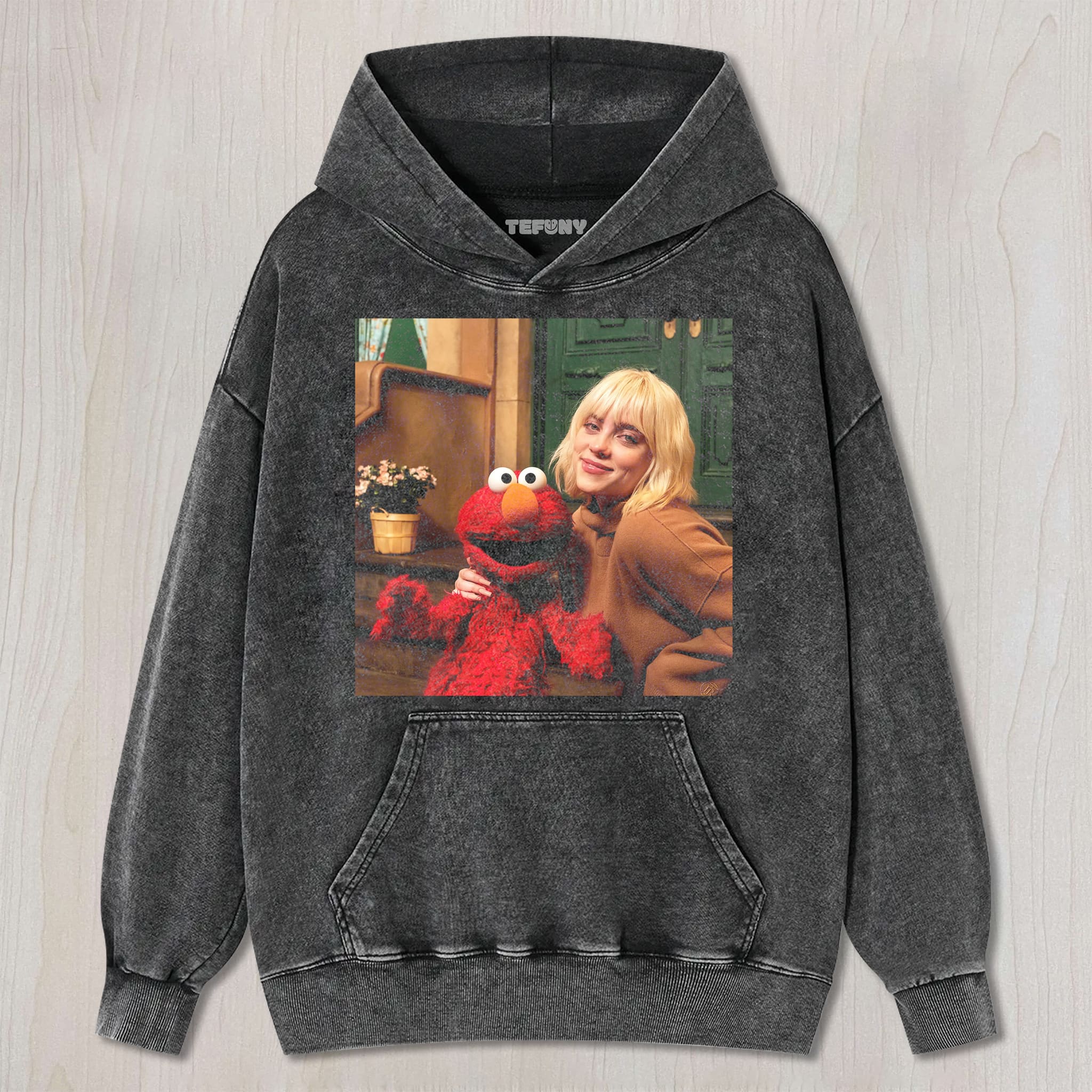 BILLIE EILISH & ELMO UNISEX TEE, TANK TOP, LAYERED LS, SWEATSHIRT & HOODIE