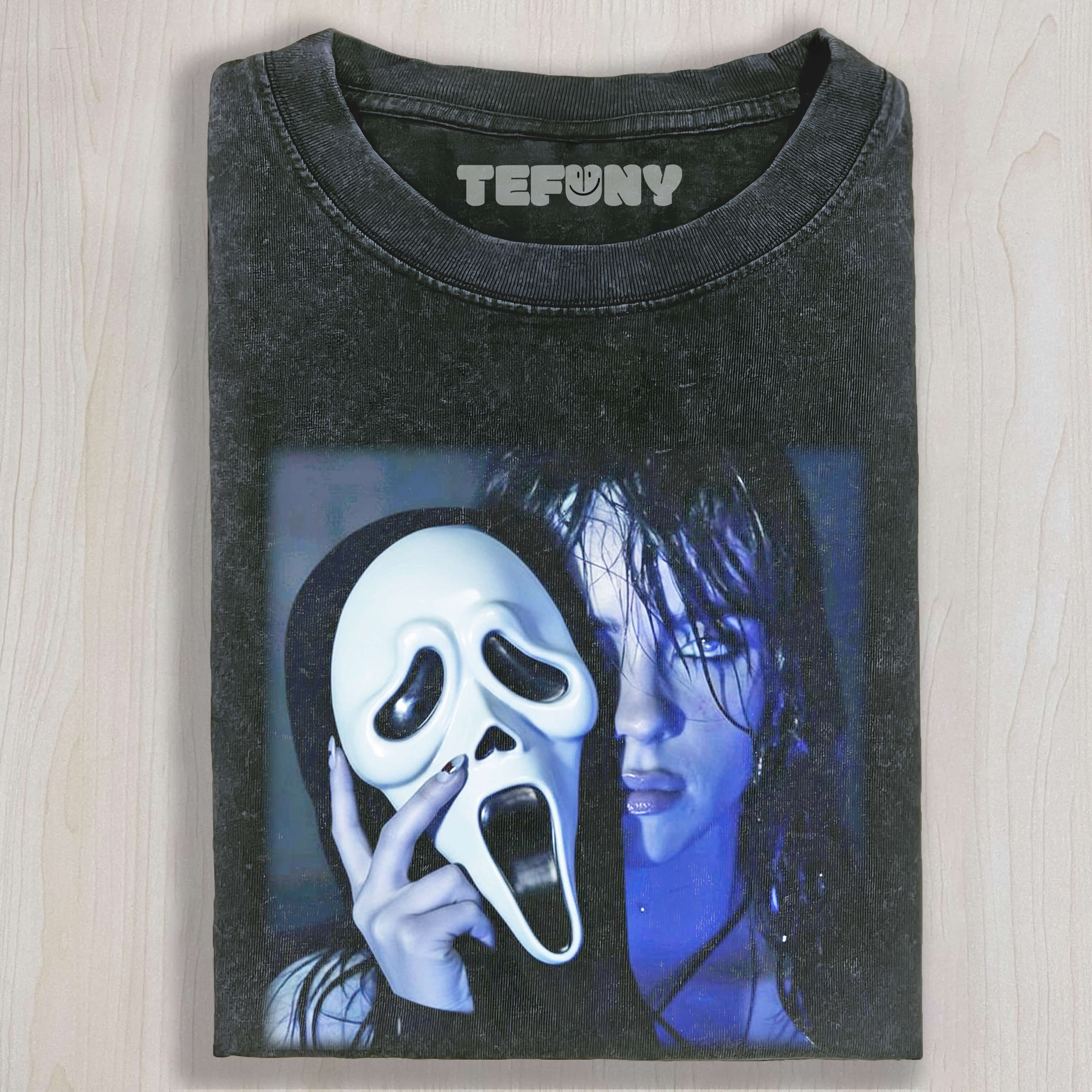 BILLIE ELISH HOLDING A GHOST MASK TEE & SWEAT & HOOD