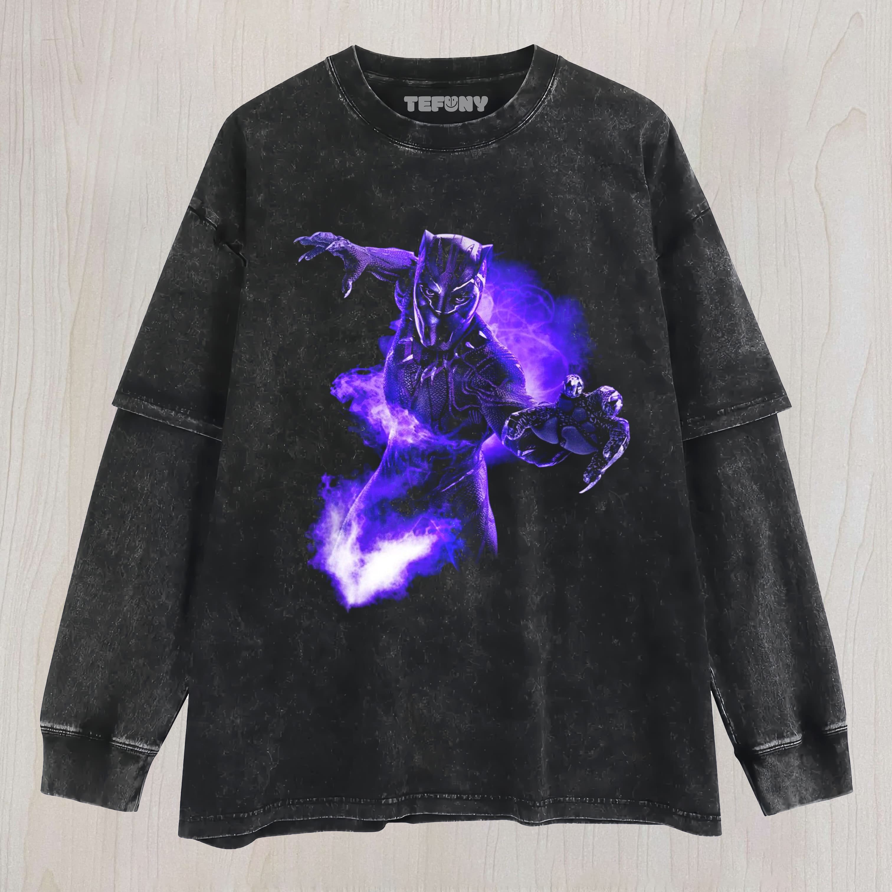 BLACK PANTHER4 UNISEX TEE, TANK TOP, LAYERED LS, SWEATSHIRT & HOODIE