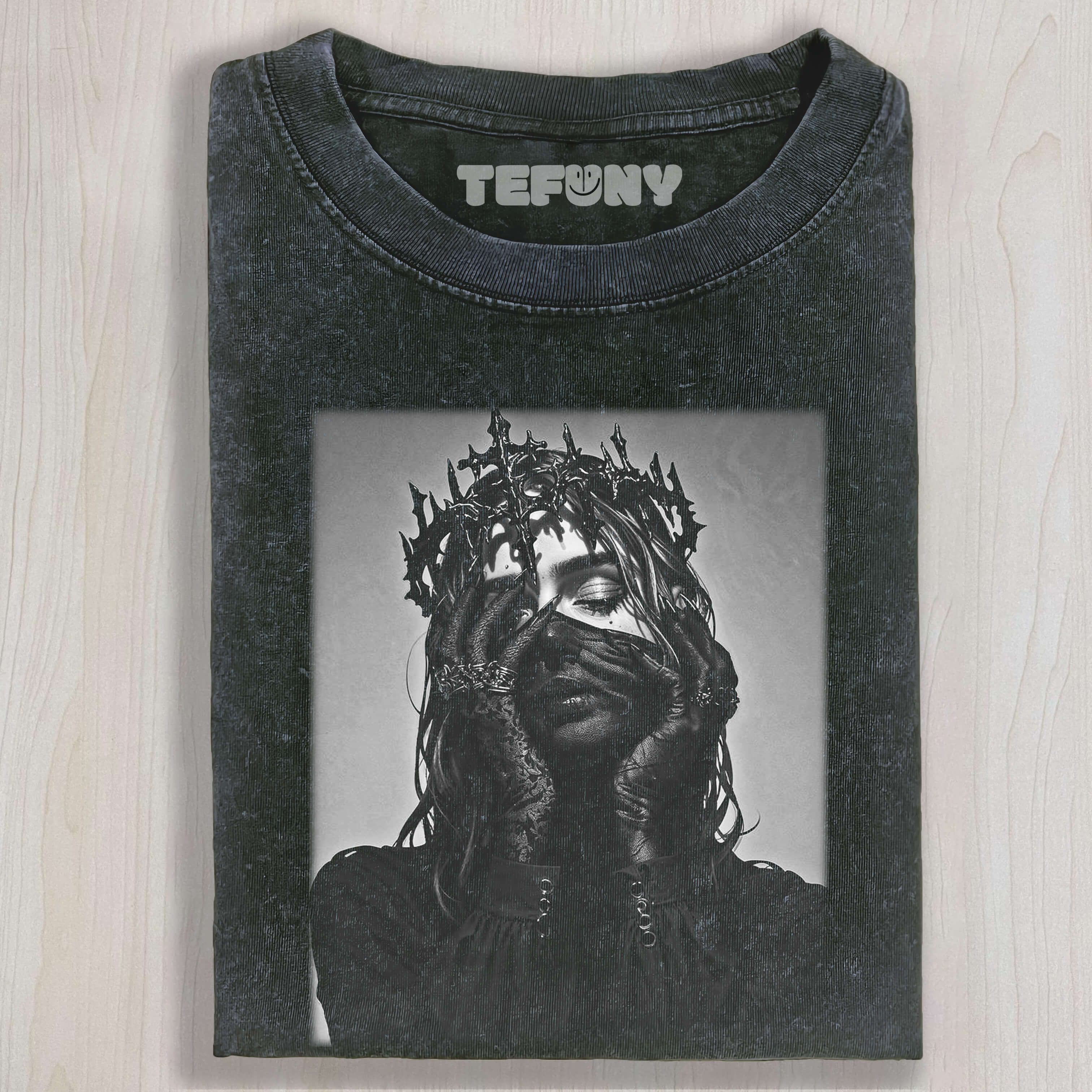 BLACK CROWN WOMAN T-SHIRT