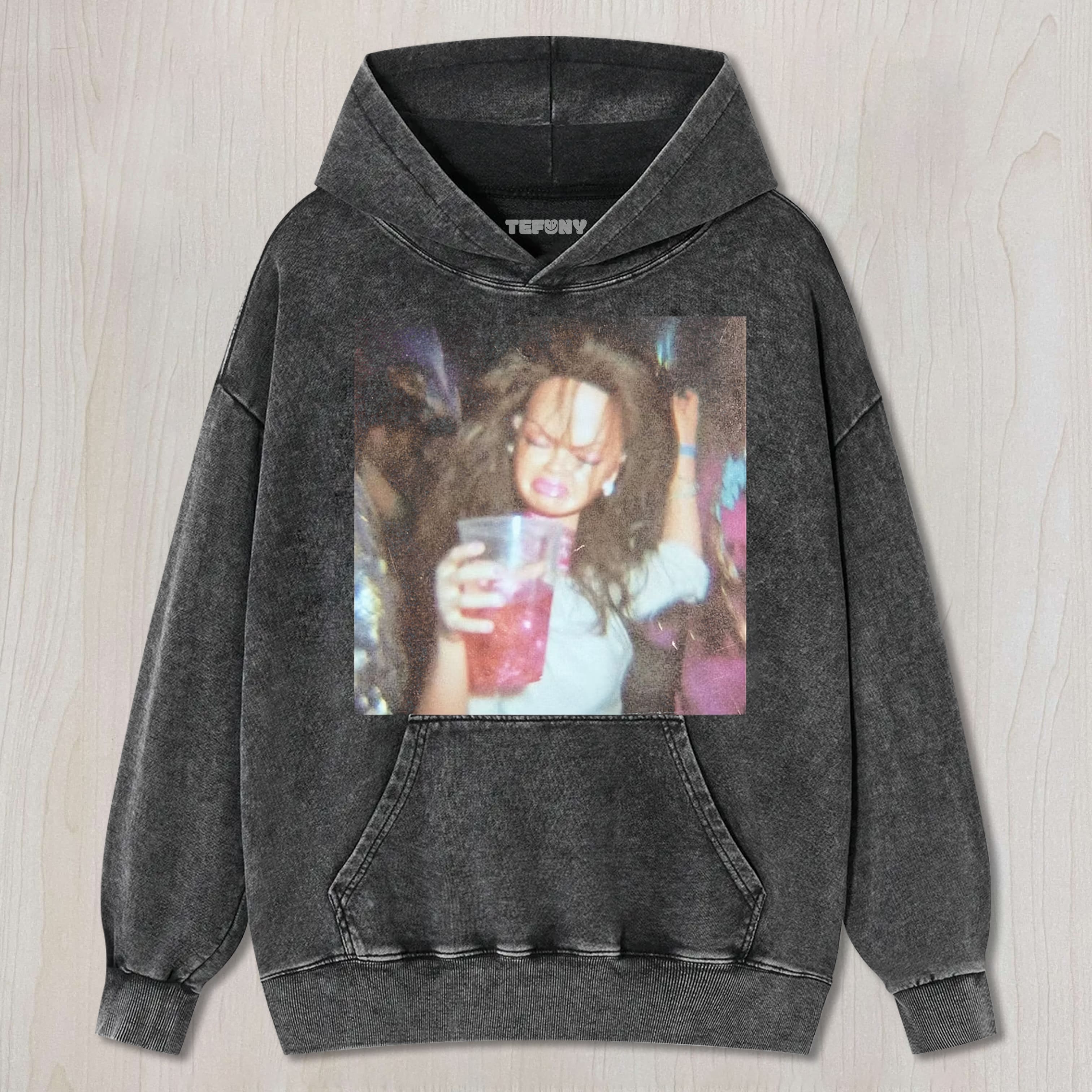 BLACK GIRL DOLL FACEPARTY POV UNISEX TEE, TANK TOP, LAYERED LS, SWEATSHIRT & HOODIE