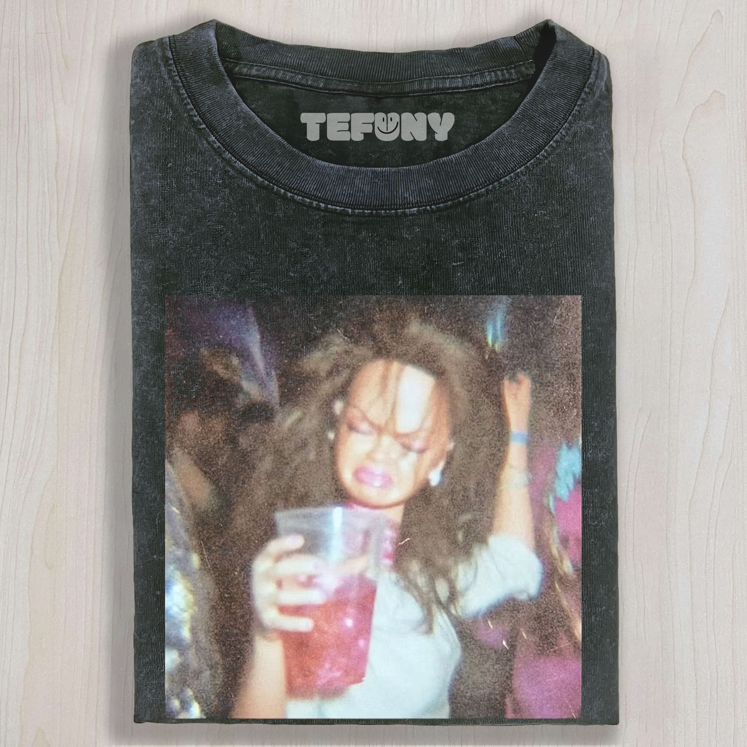 BLACK GIRL DOLL FACEPARTY POV UNISEX TEE, TANK TOP, LAYERED LS, SWEATSHIRT & HOODIE