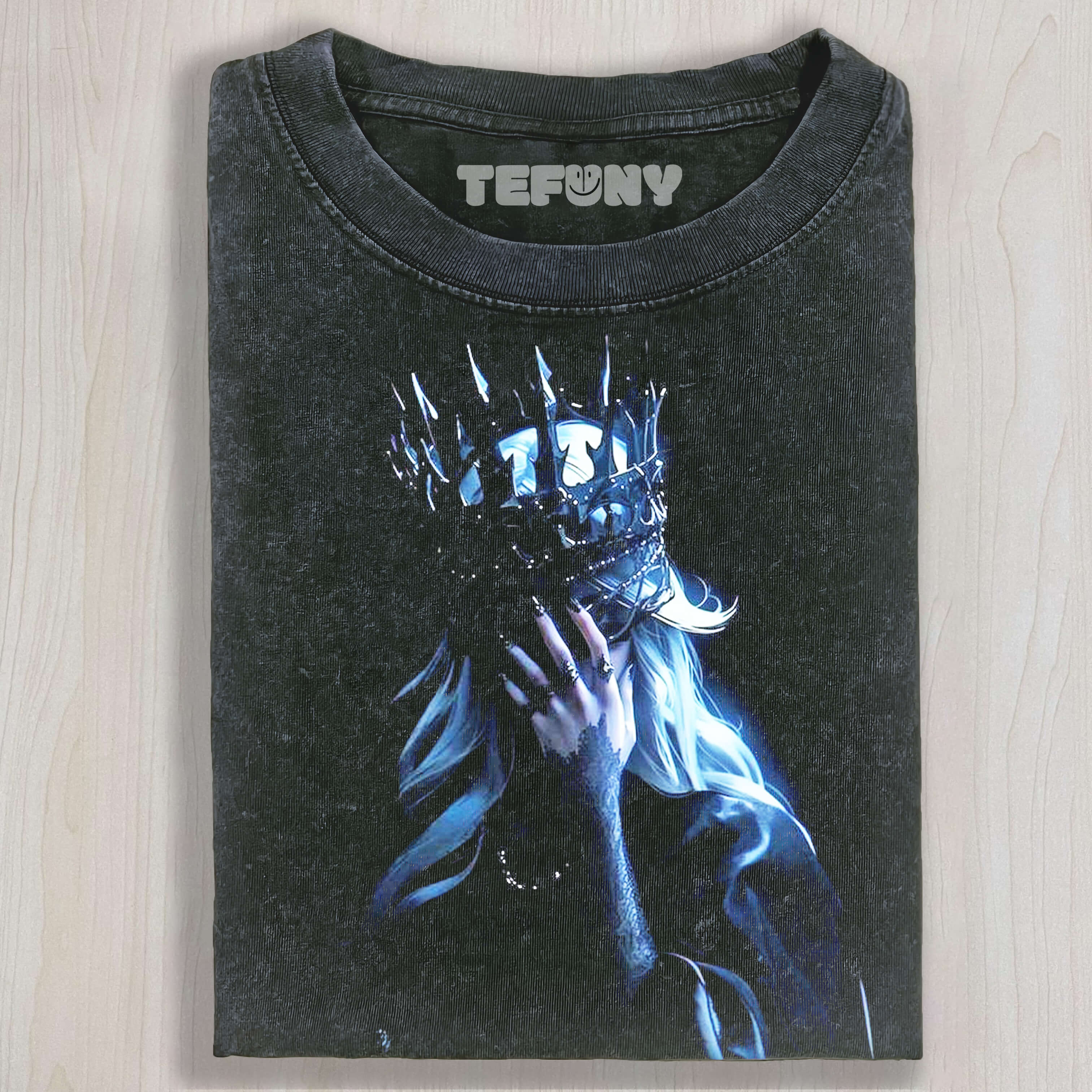 BLACK PRINCESS T-SHIRT