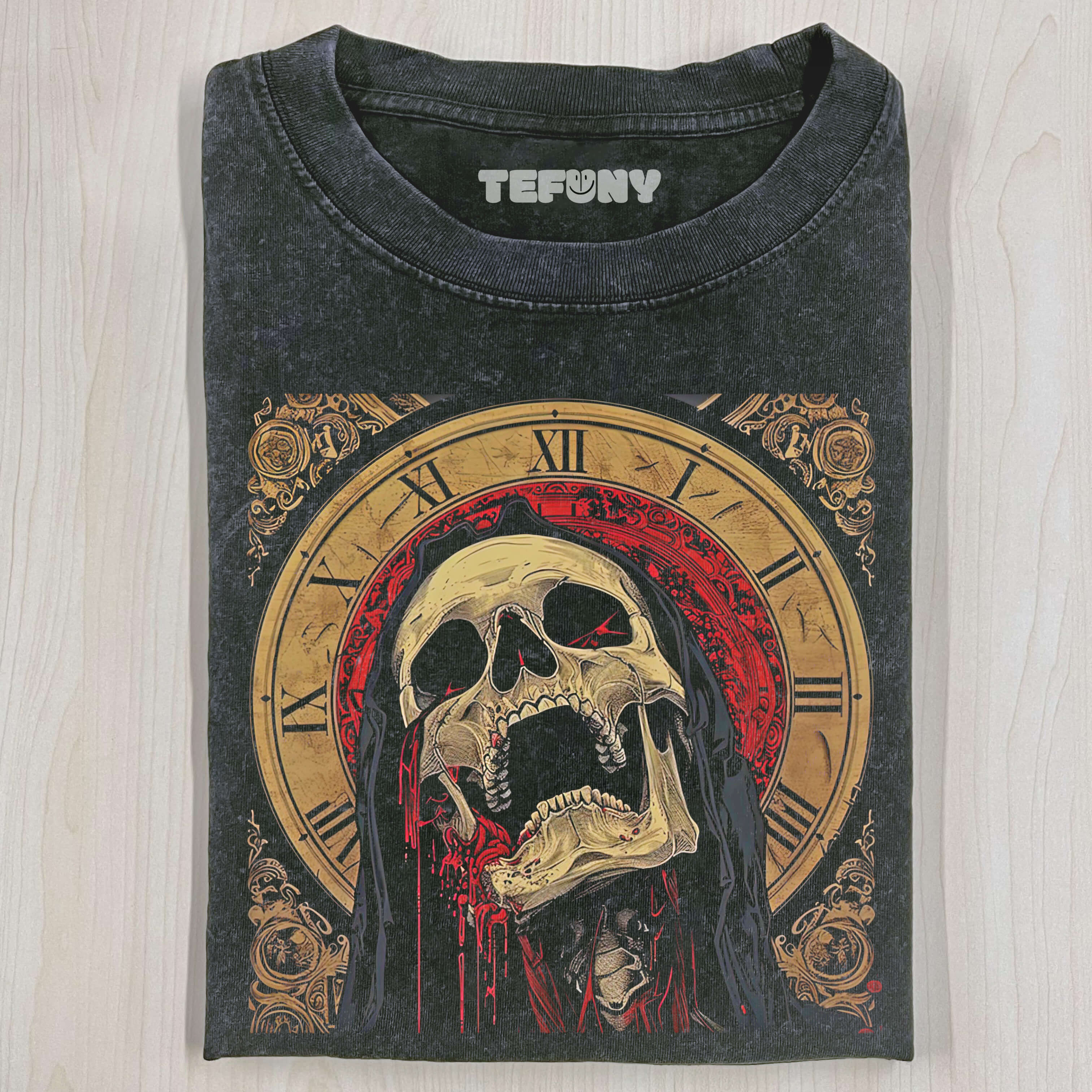 BLEEDING SKELETON T-SHIRT V1