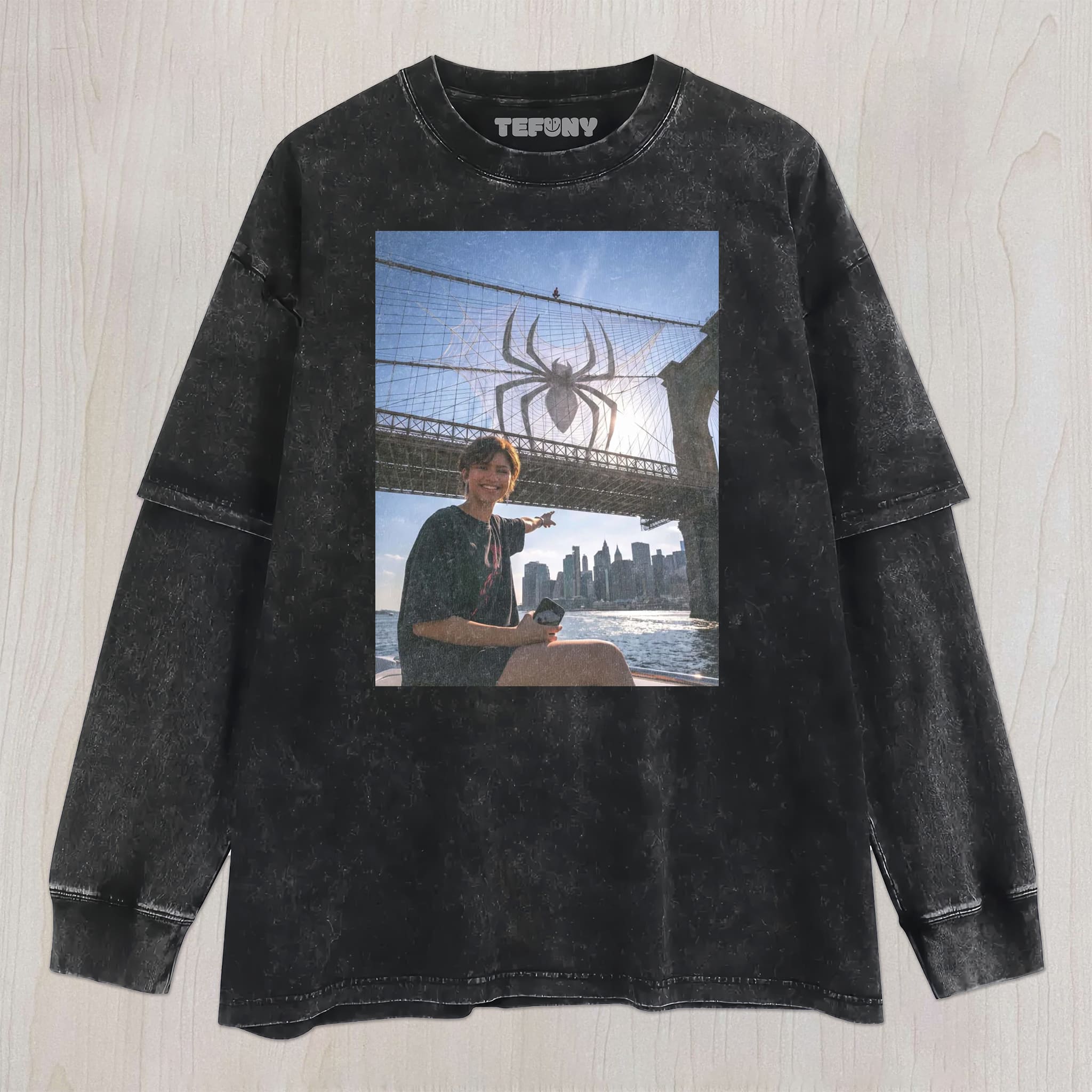 BOAT RIDE CITY SCENE UNISEX TEE, TANK TOP, LAYERED LS, SWEATSHIRT & HOODIE
