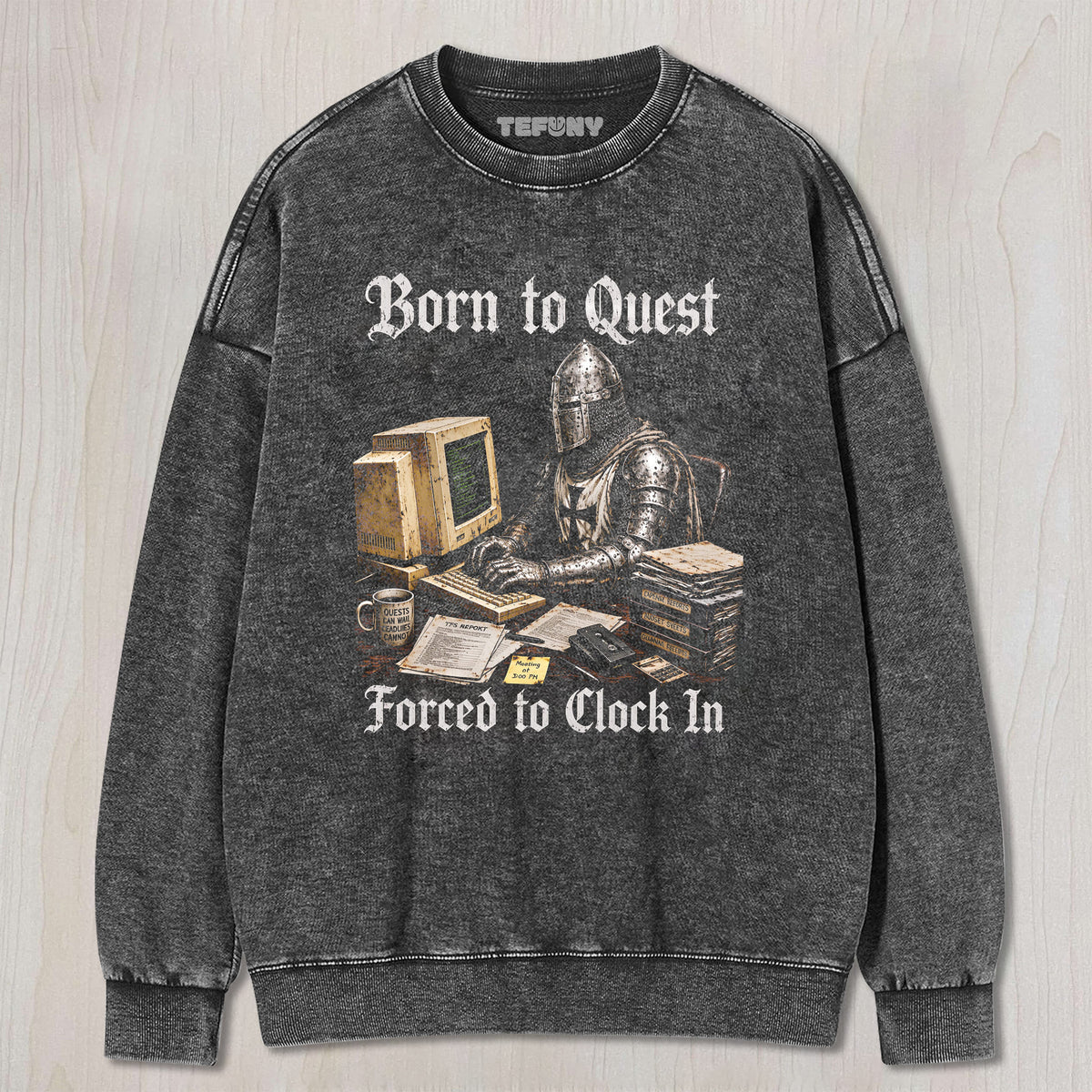BORN TO QUEST UNISEX TEE, TANK TOP, LAYERED LS, SWEATSHIRT & HOODIE