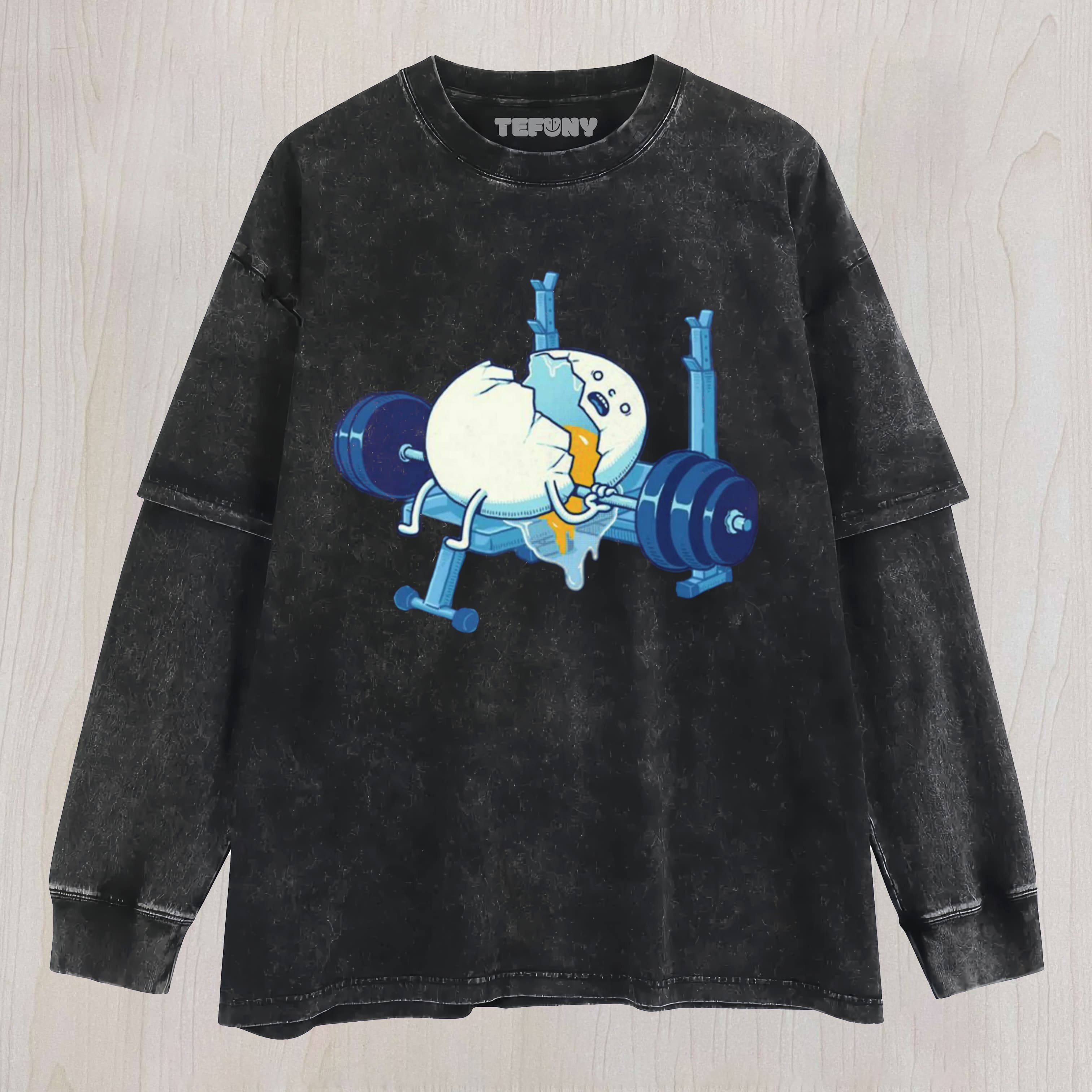 BROKEN EGG LAYERED LONG SLEEVE