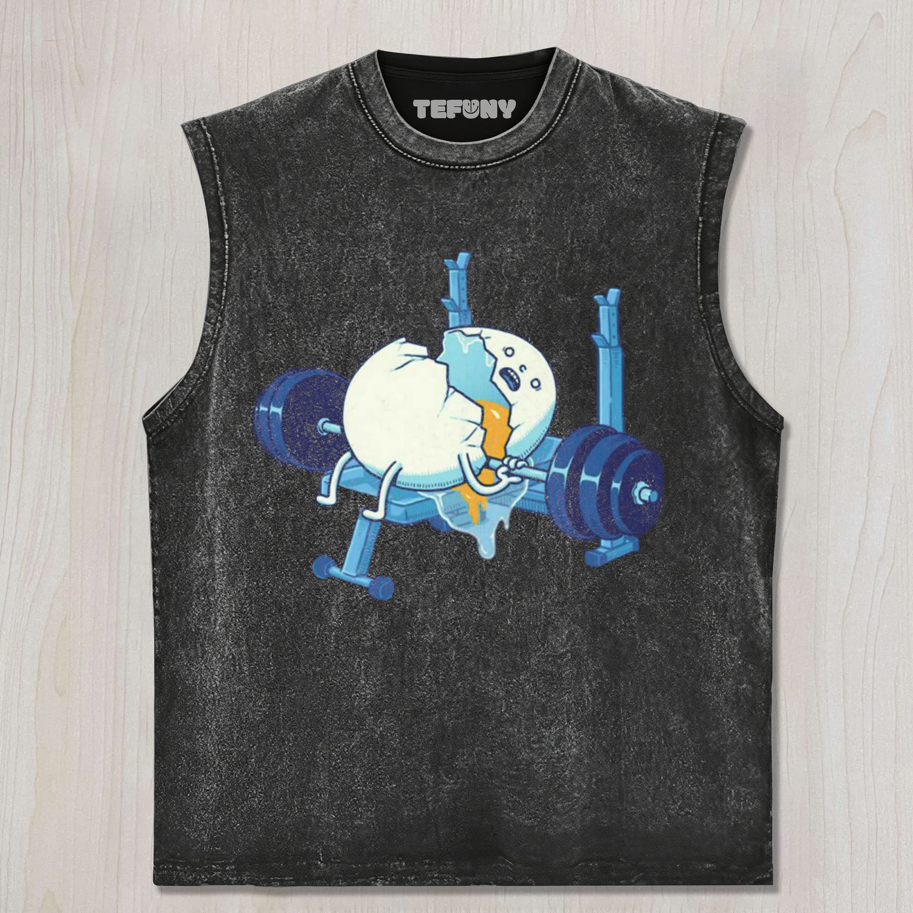 BROKEN EGG TANK TOP