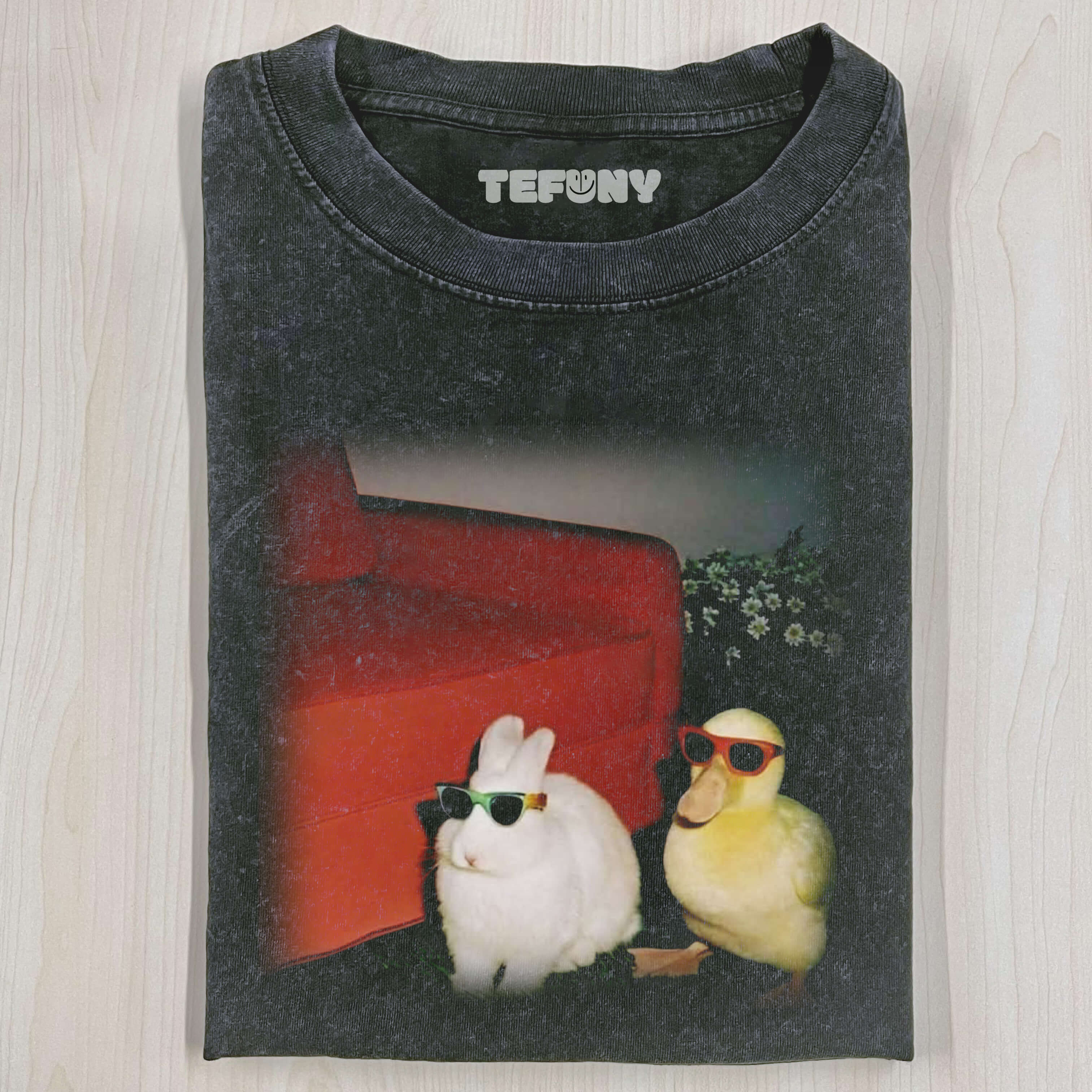 BUNNY & DUCK T-SHIRT