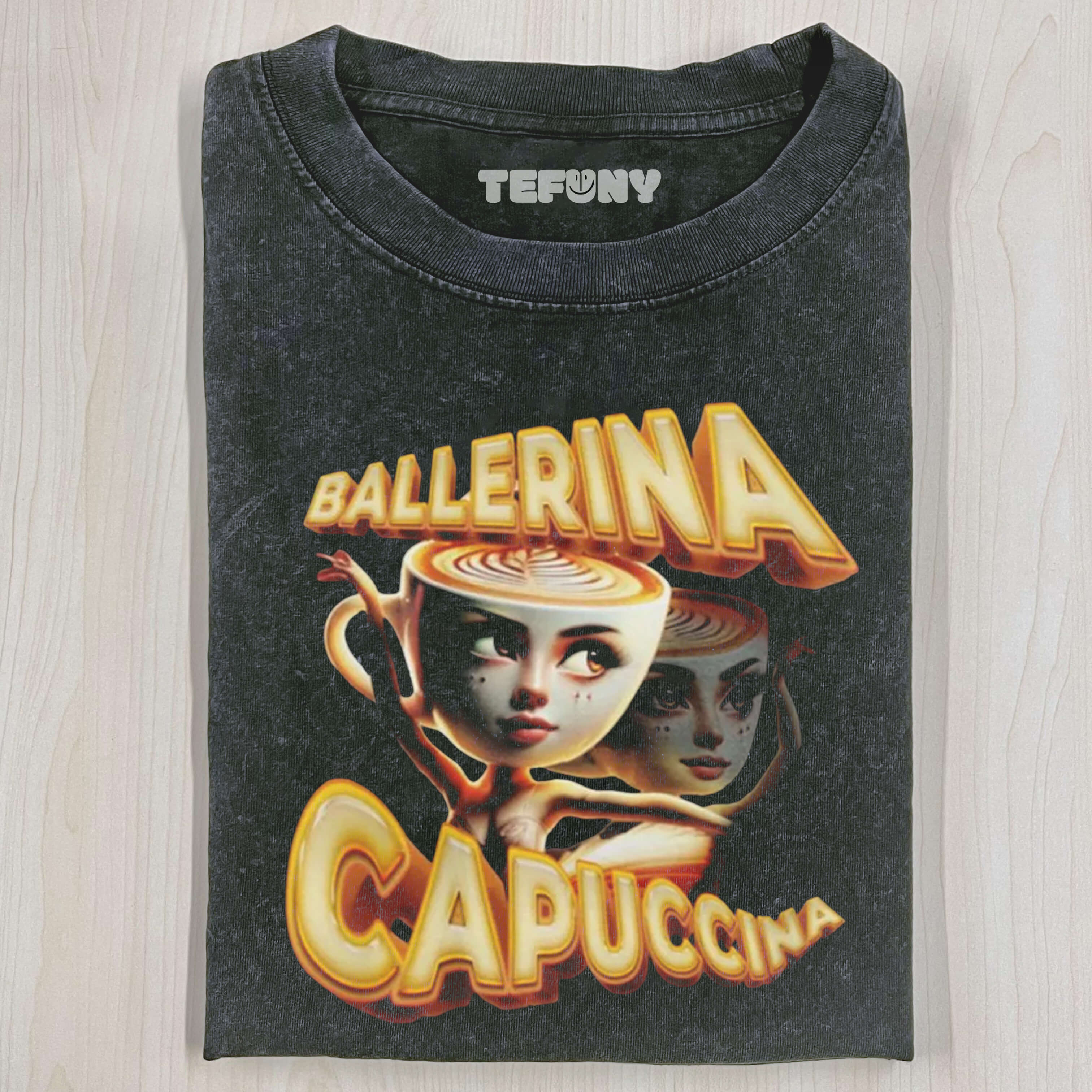 CAPPUCCINA DANCER TEE