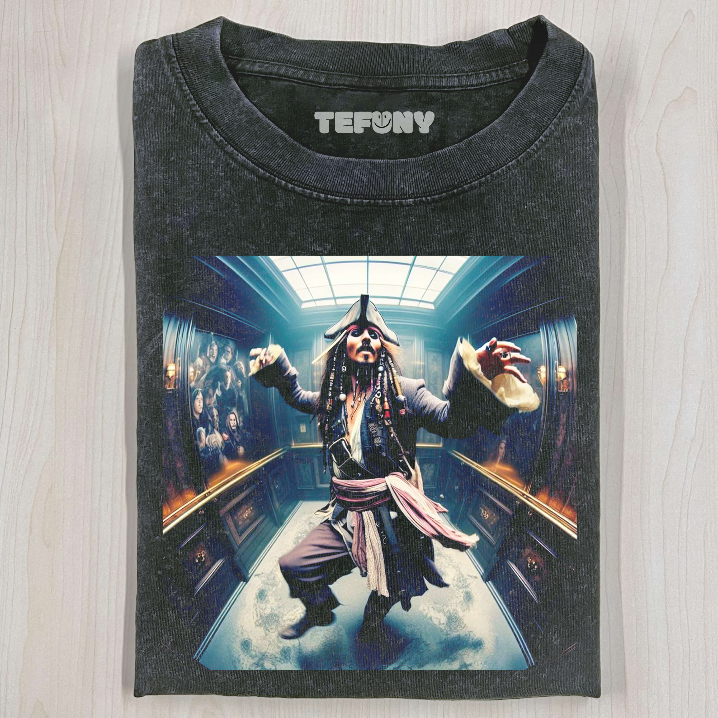 CAPTAIN JACK SPARROW IS DANCING T-SHIRT