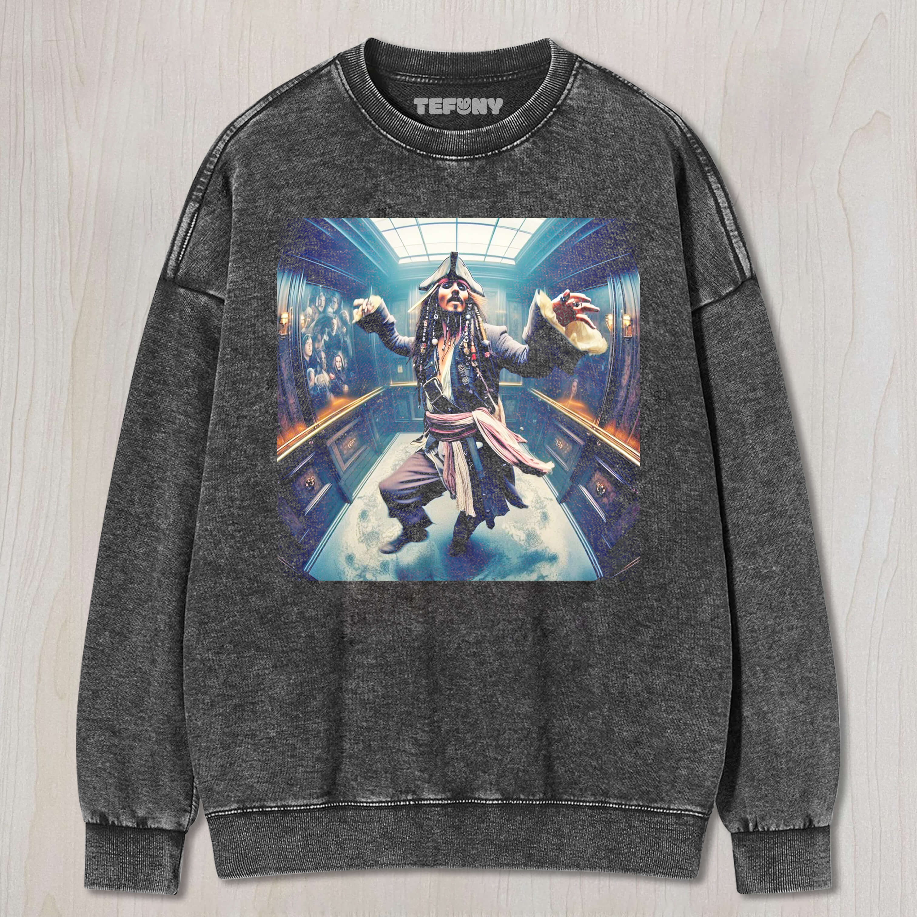 CAPTAIN JACK SPARROW IS DANCING T-SHIRT