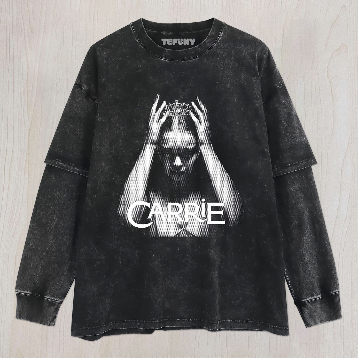 CARRIE MOVIE V4 UNISEX TEE, TANK TOP, LAYERED LS, SWEATSHIRT & HOODIE