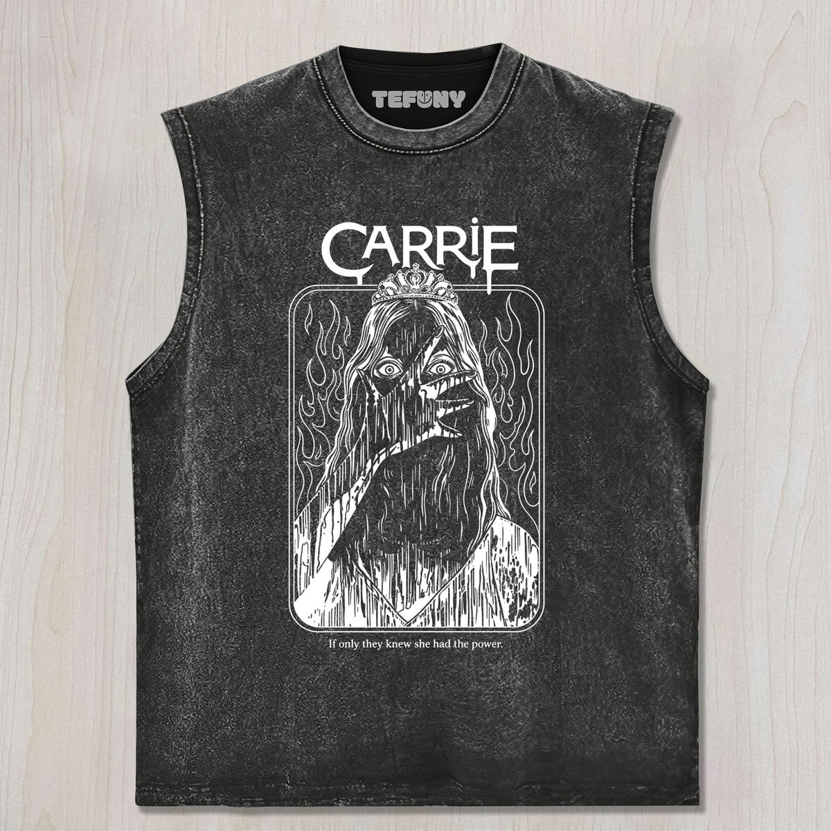 CARRIE MOVIE V6 UNISEX TEE, TANK TOP, LAYERED LS, SWEATSHIRT & HOODIE