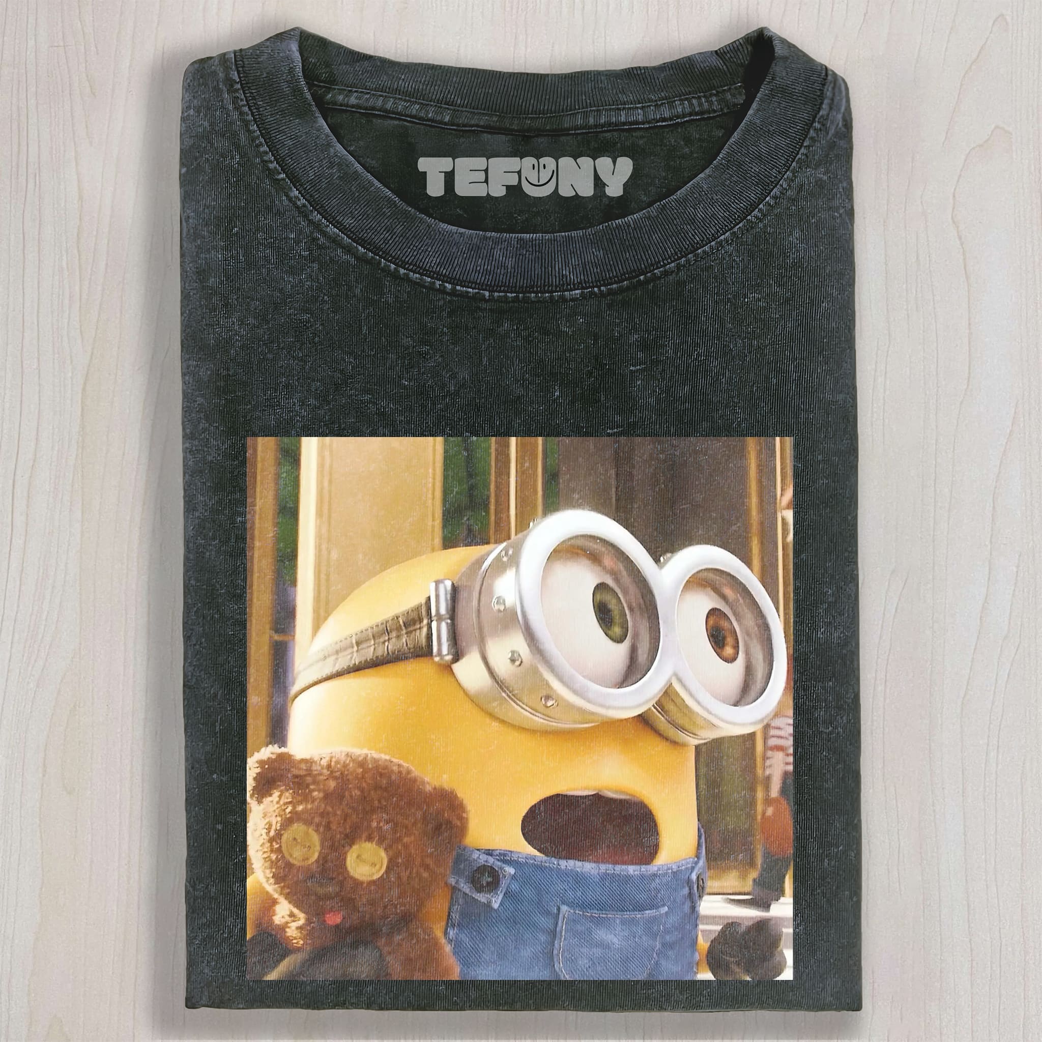 CARTOON YELLOW FIGURE UNISEX TEE, TANK TOP, LAYERED LS, SWEATSHIRT & HOODIE