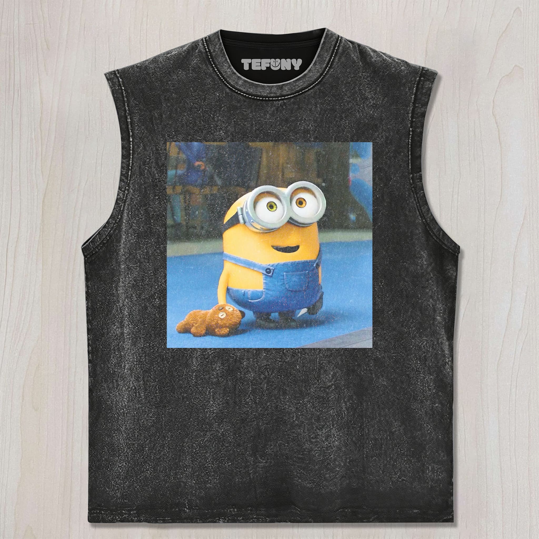 CARTOON YELLOW FIGURE V5 UNISEX TEE, TANK TOP, LAYERED LS, SWEATSHIRT & HOODIE