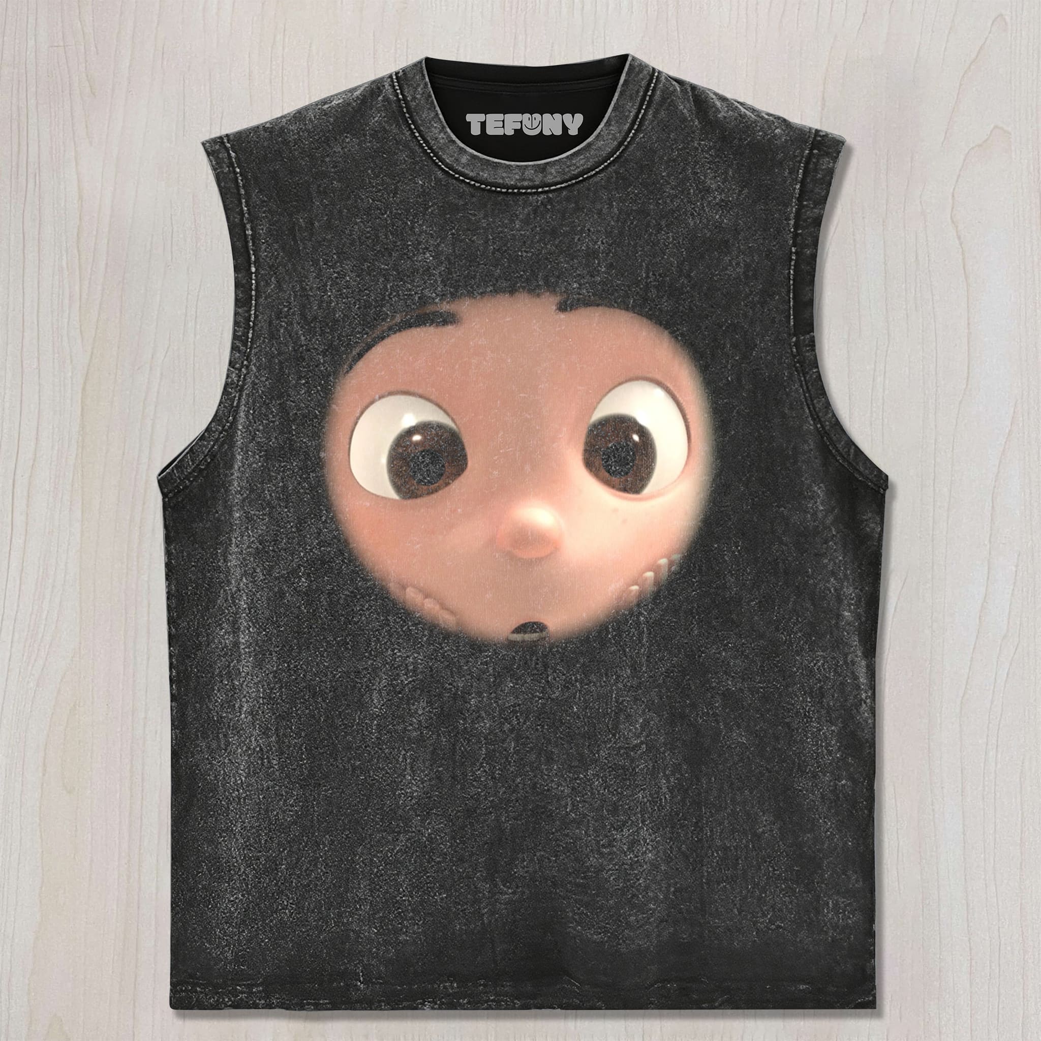 CARTOON YELLOW FIGURE V6 UNISEX TEE, TANK TOP, LAYERED LS, SWEATSHIRT & HOODIE