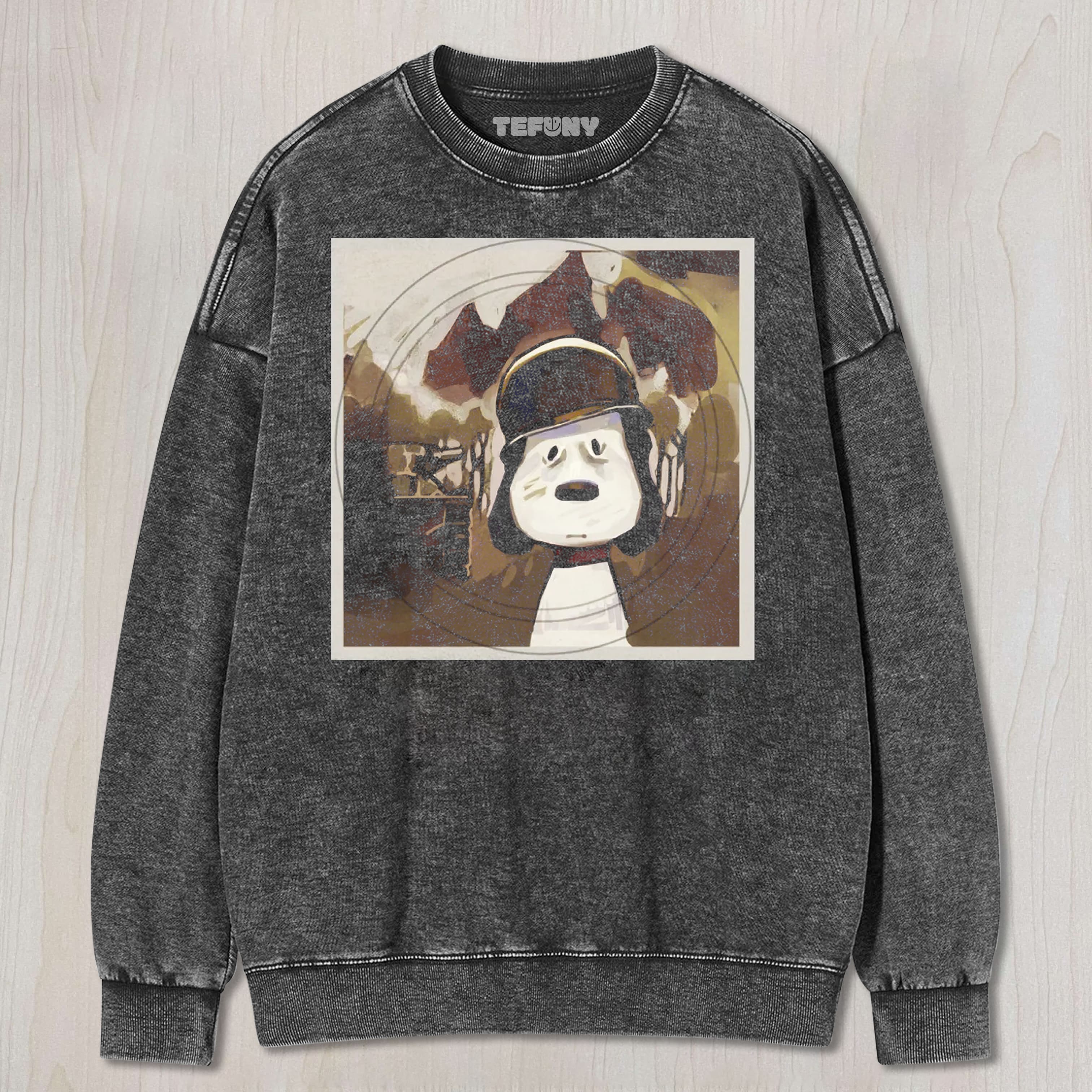 CARTOON DOG SOLDIER UNISEX TEE, TANK TOP, LAYERED LS, SWEATSHIRT & HOODIE