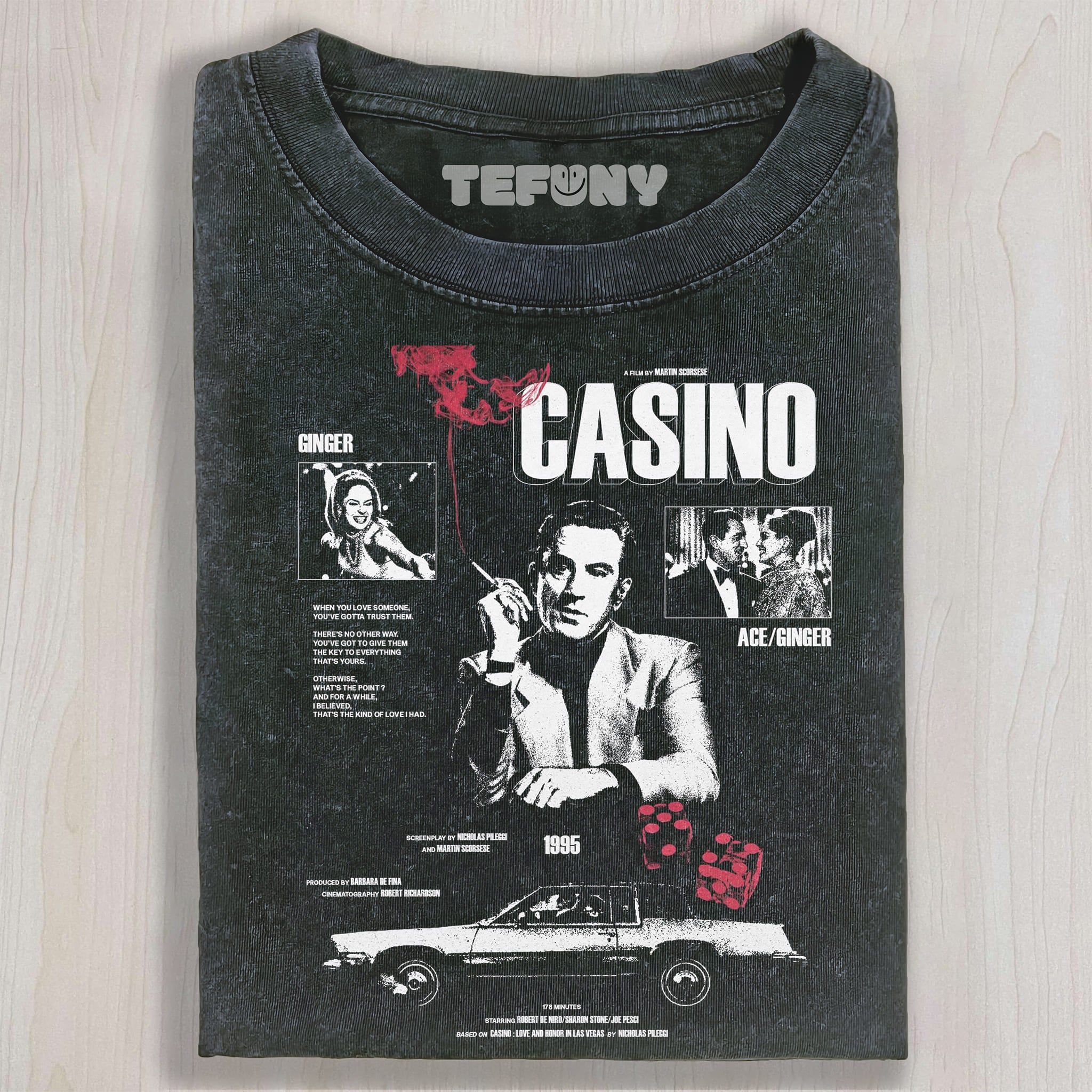 CASINO V2 UNISEX TEE, TANK TOP, LAYERED LS, SWEATSHIRT & HOODIE