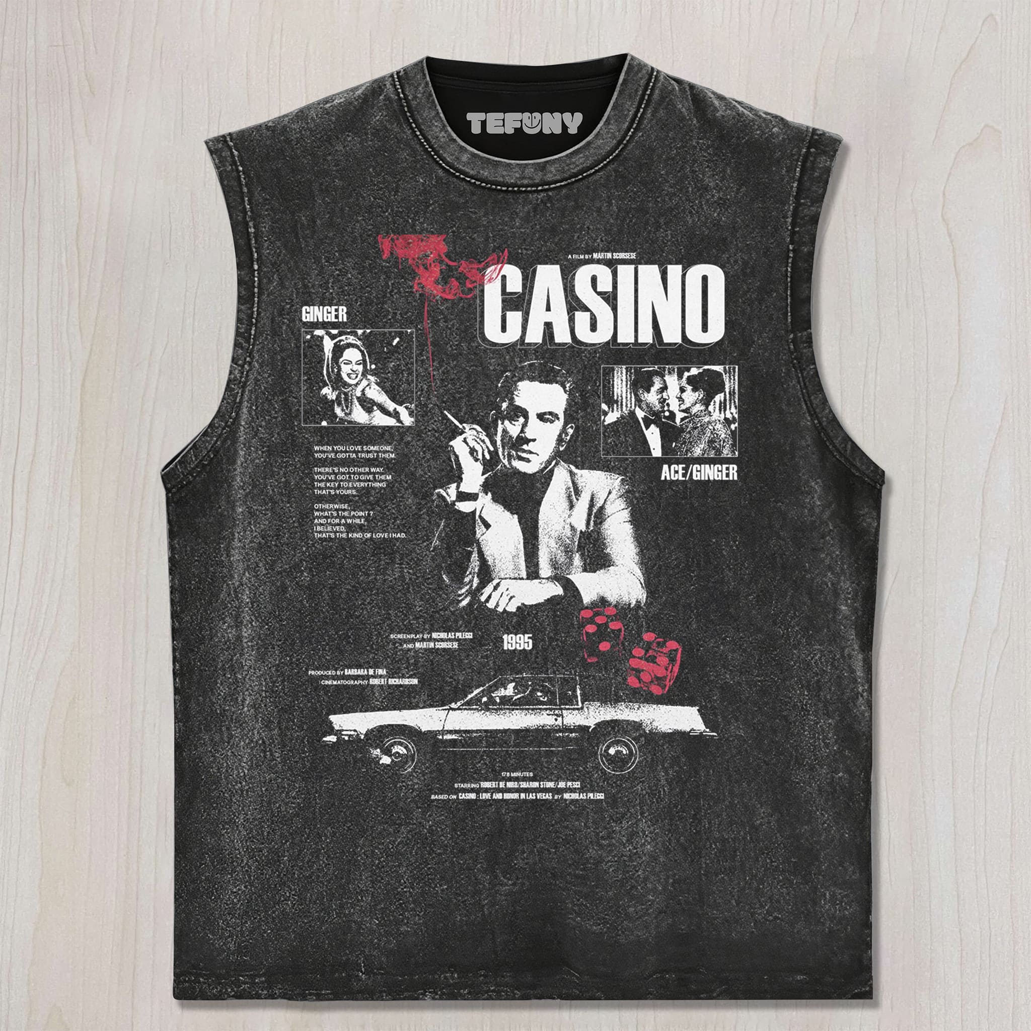 CASINO V2 UNISEX TEE, TANK TOP, LAYERED LS, SWEATSHIRT & HOODIE