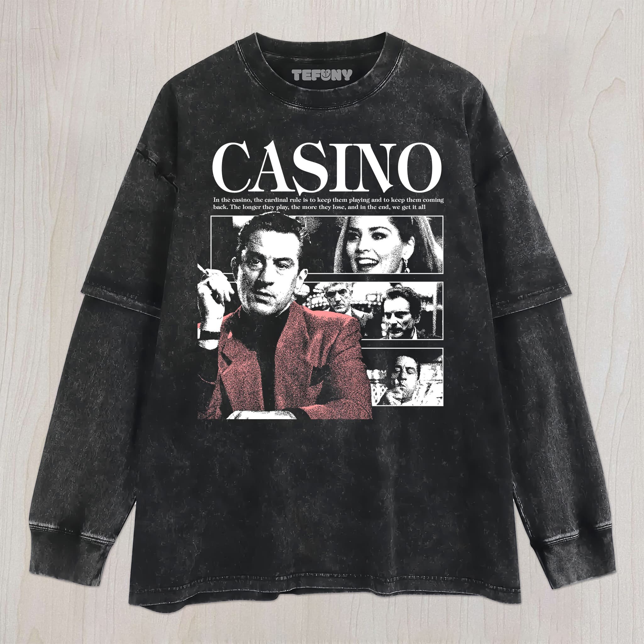 CASINO V3 UNISEX TEE, TANK TOP, LAYERED LS, SWEATSHIRT & HOODIE
