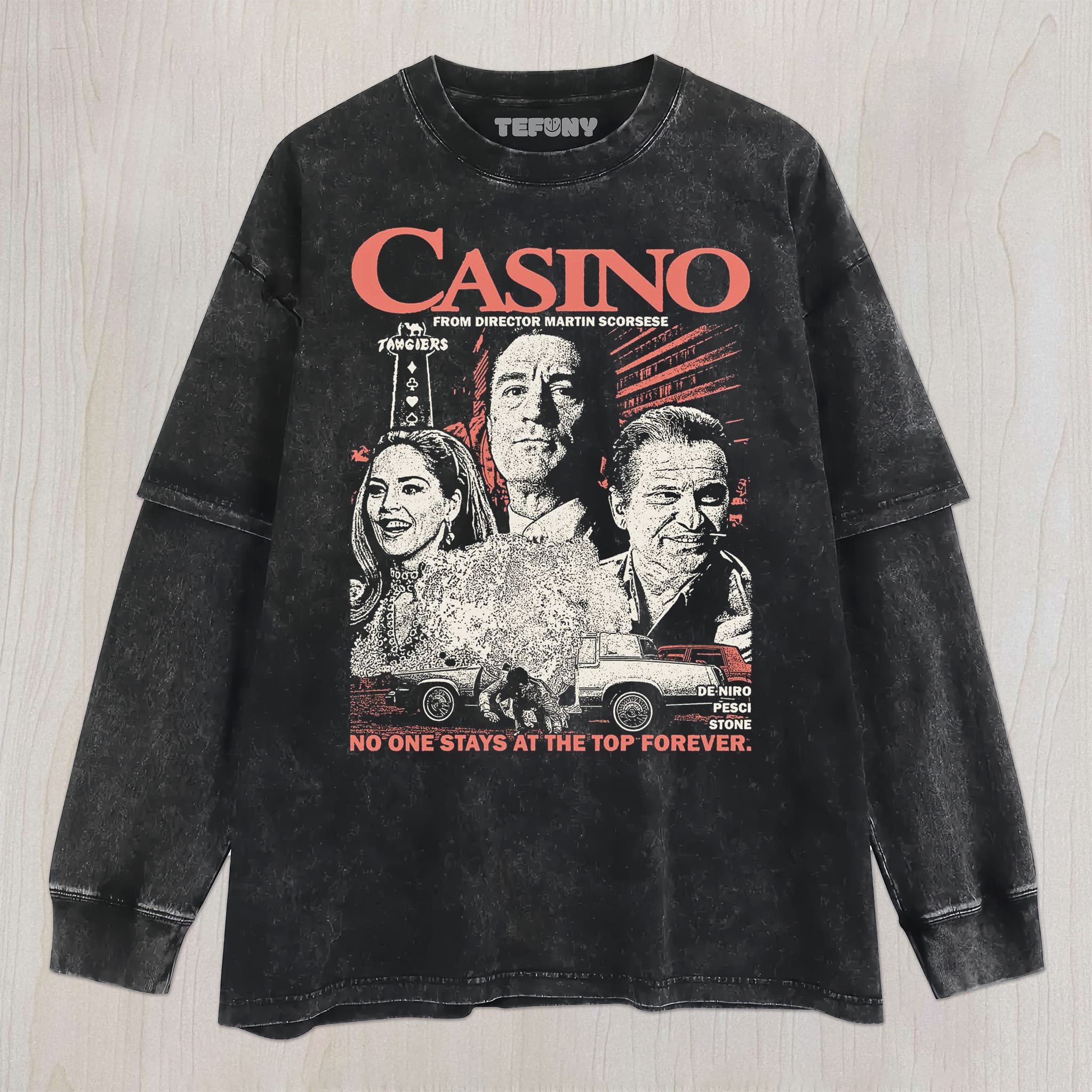 CASINO V6 UNISEX TEE, TANK TOP, LAYERED LS, SWEATSHIRT & HOODIE