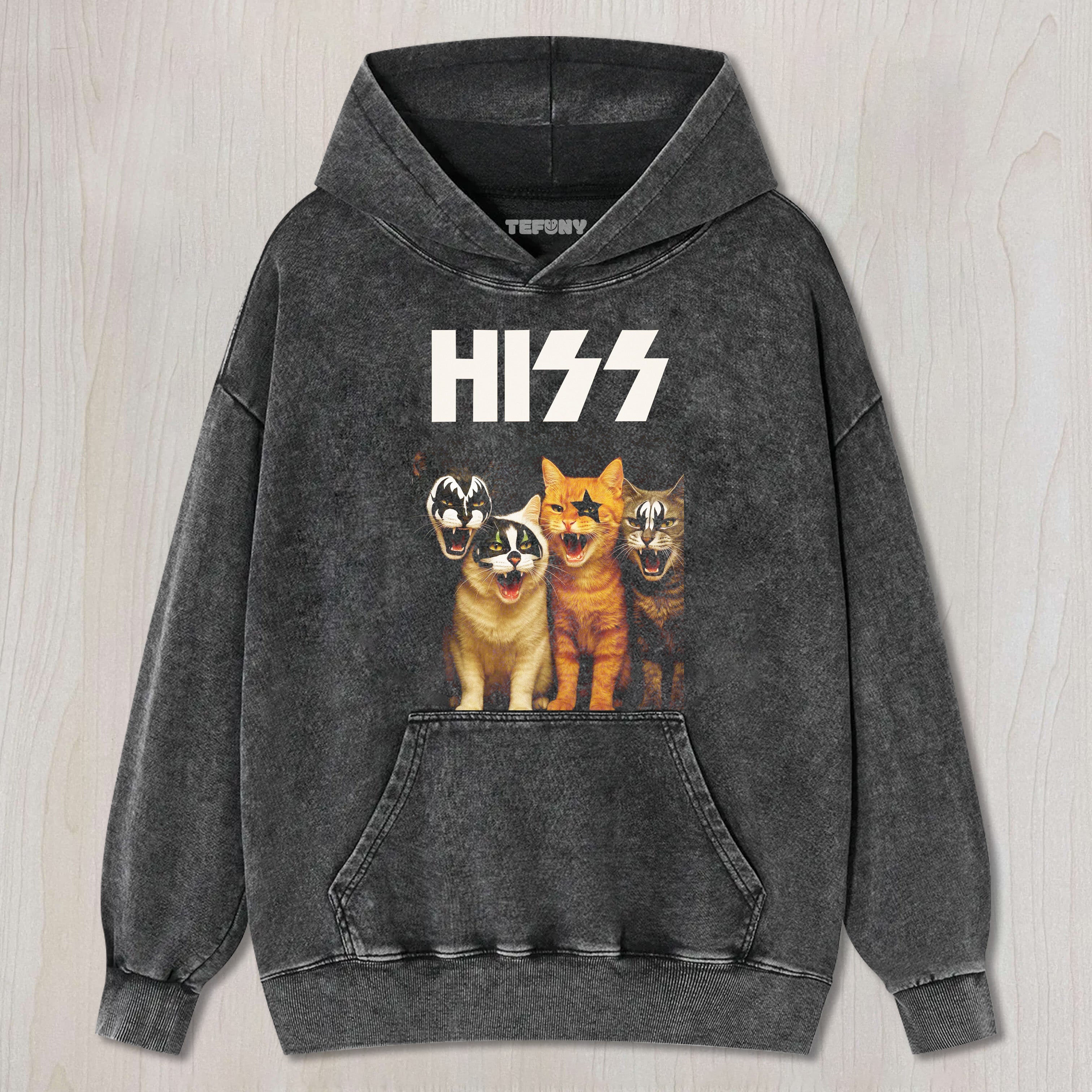 CAT-HISS T-SHIRT & LONG SLEEVES & HOODIES