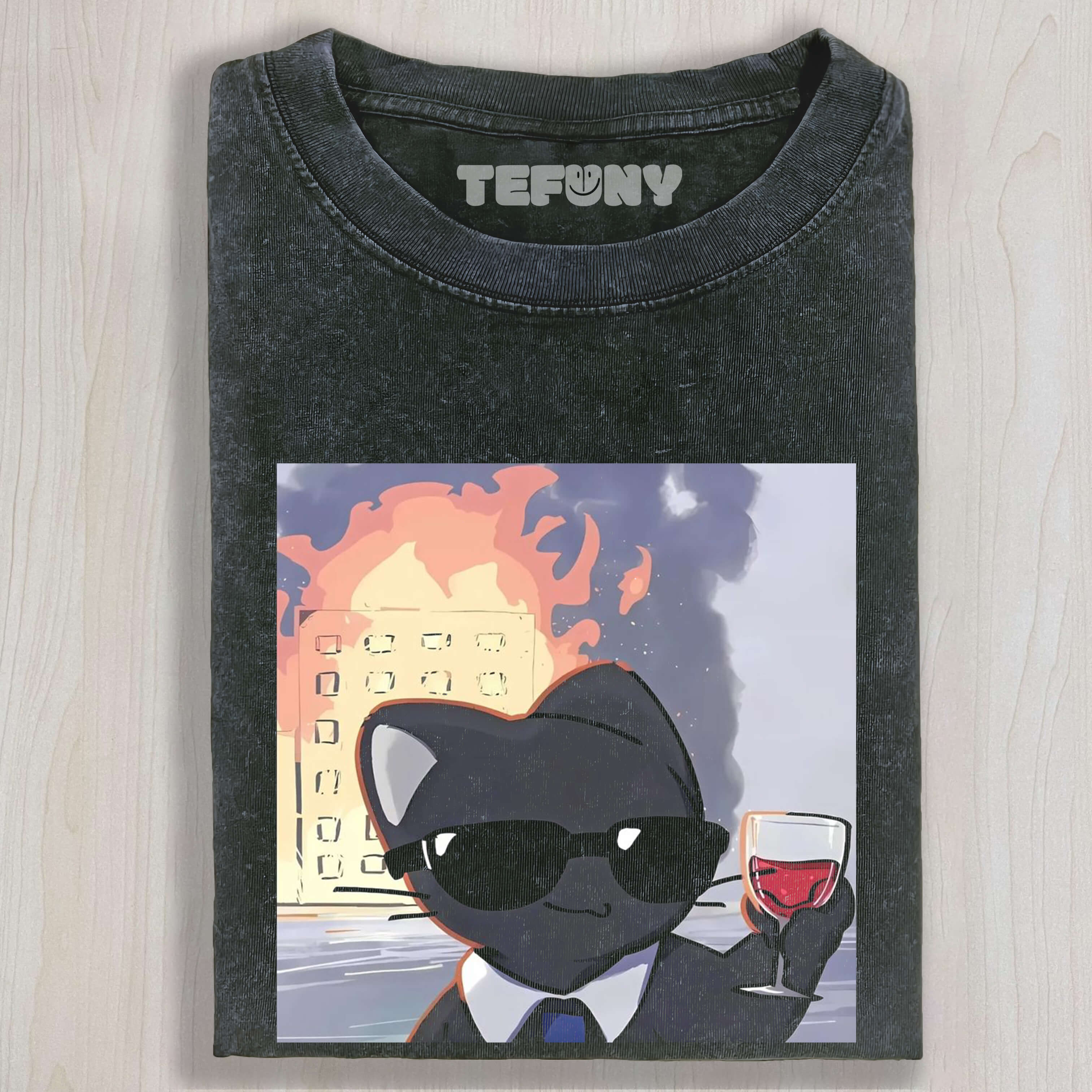 CAT CHEERS TEE & SWEAT & HOOD