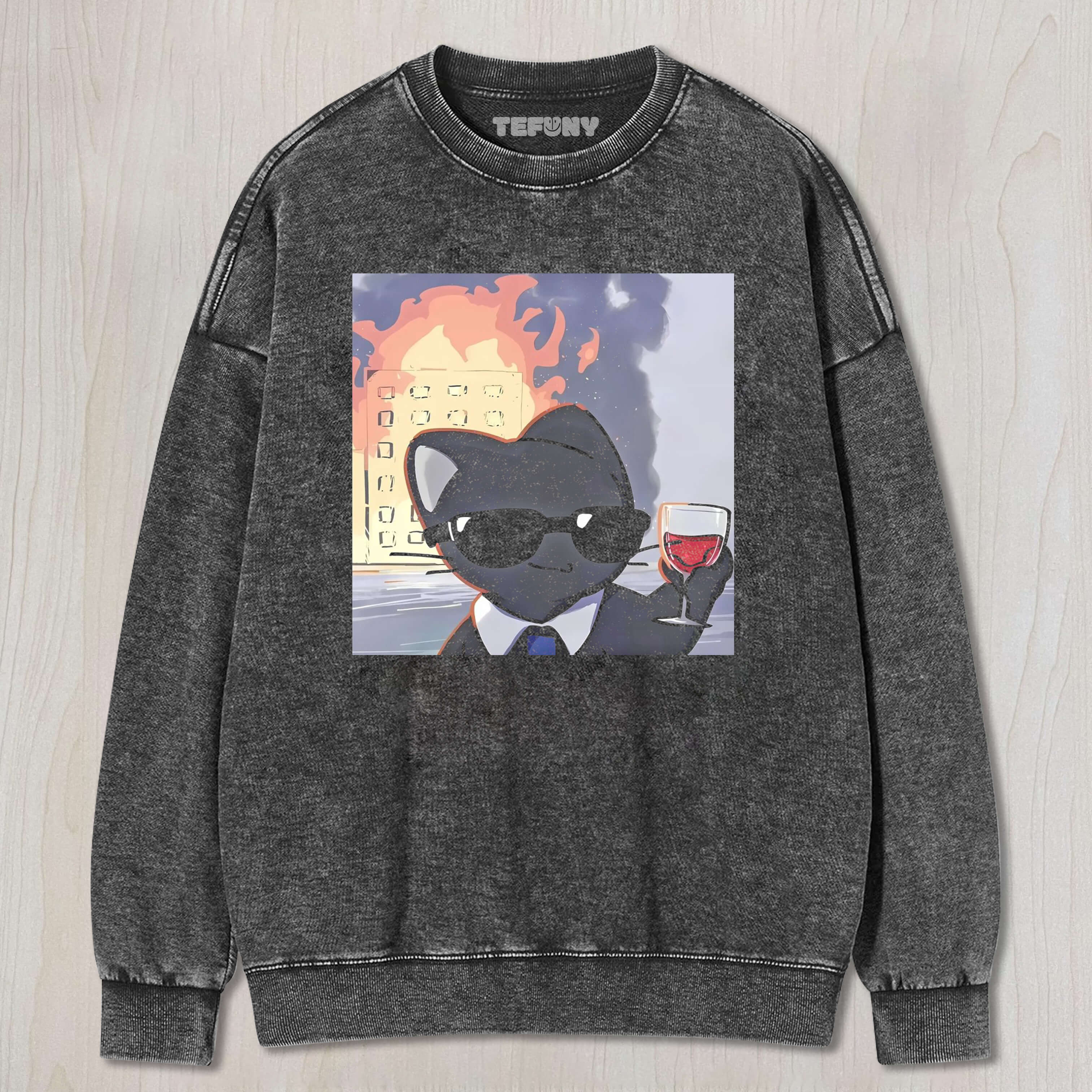 CAT CHEERS TEE & SWEAT & HOOD