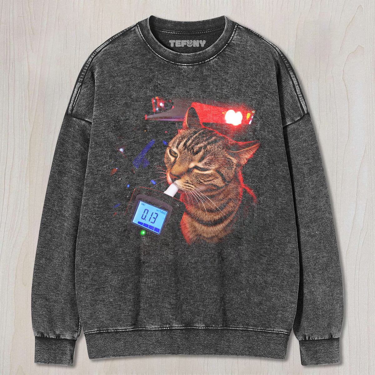 CAT DUI MEME UNISEX TEE, TANK TOP, LAYERED LS, SWEATSHIRT & HOODIE