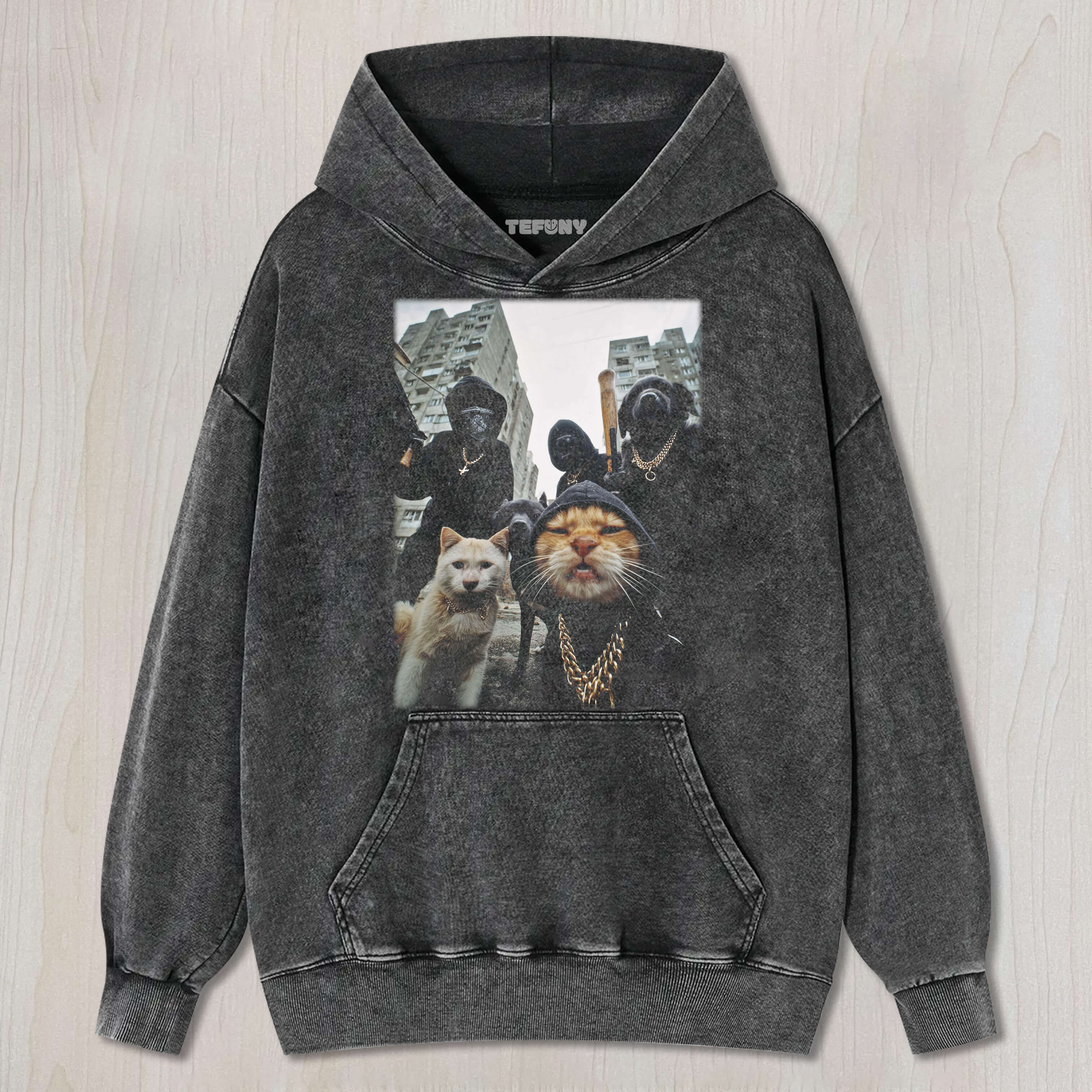 CATS AND DOGS GANG T-SHIRT