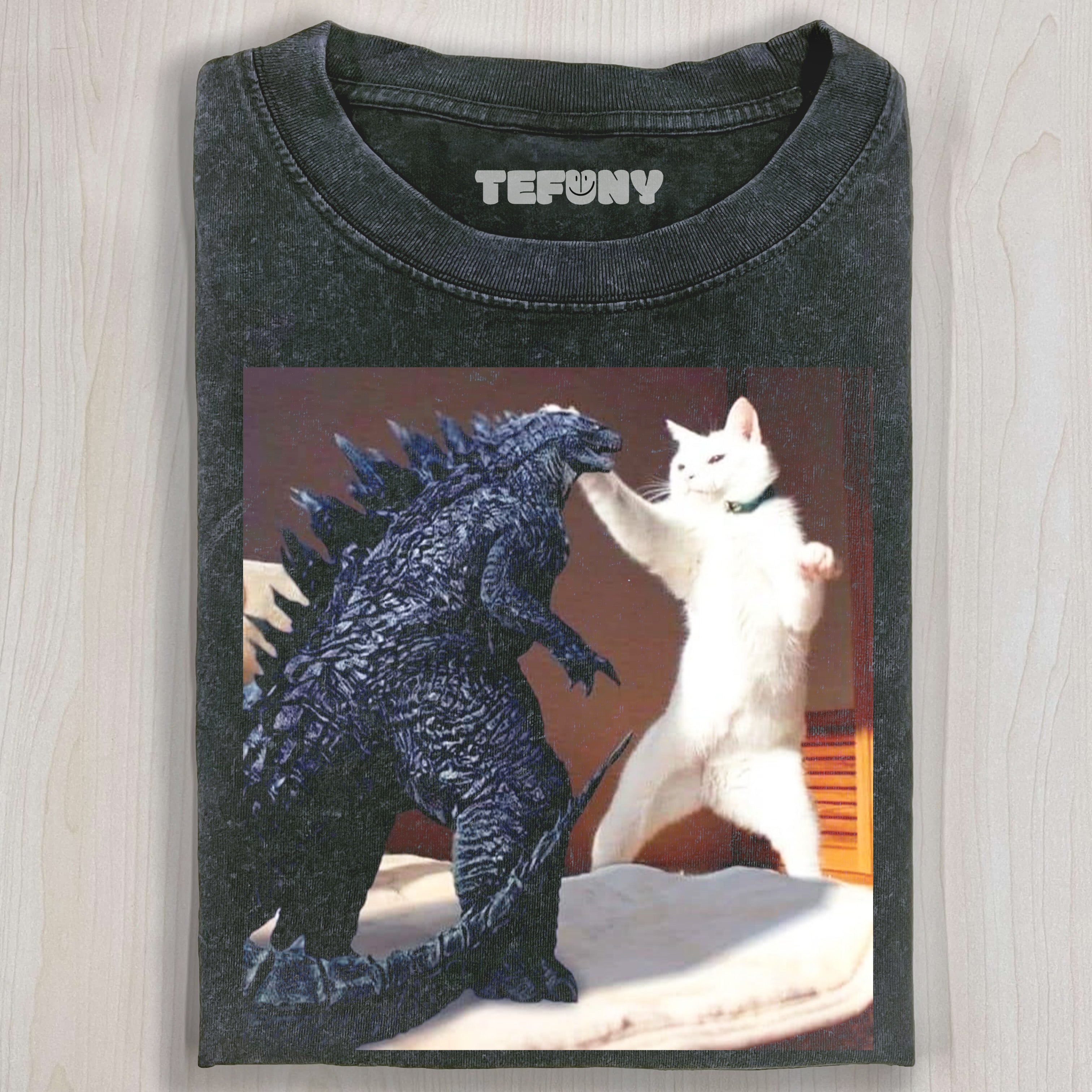 CATS VS. GODZILLA T-SHIRT