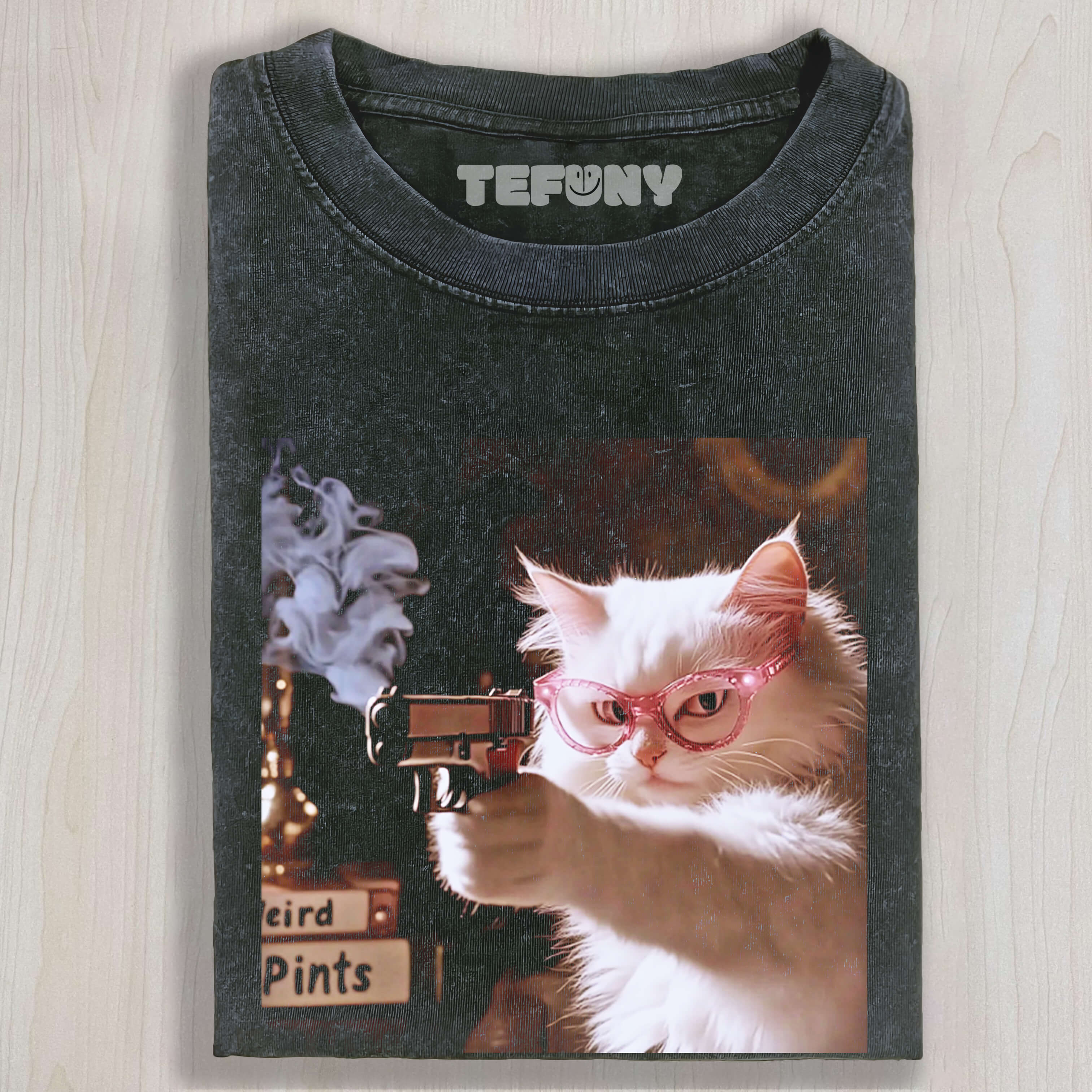 CAT WITH A PISTOL TEE & SWEAT & HOOD