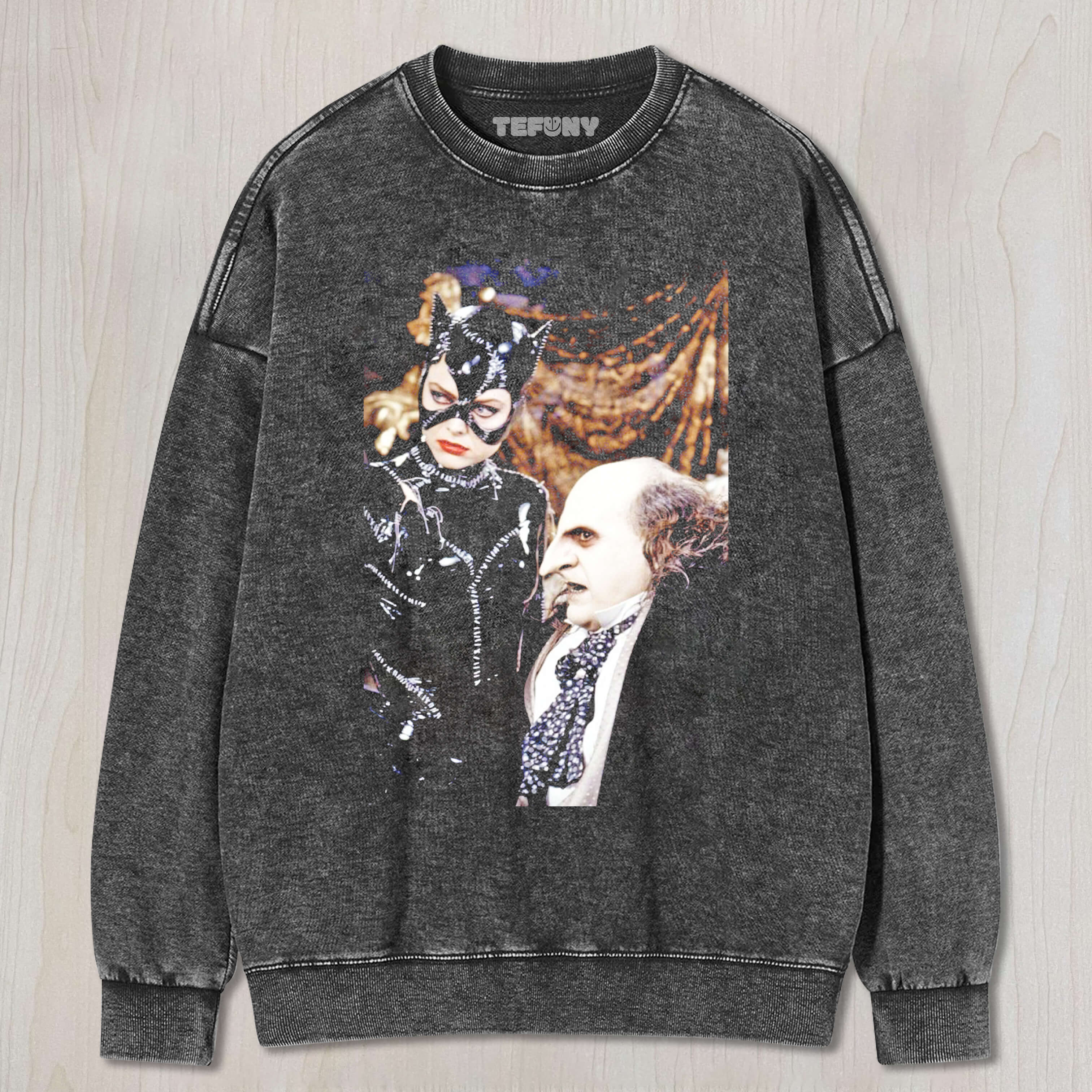 CATWOMAN & PENGUIN T-SHIRT & LONG SLEEVES & HOODIES