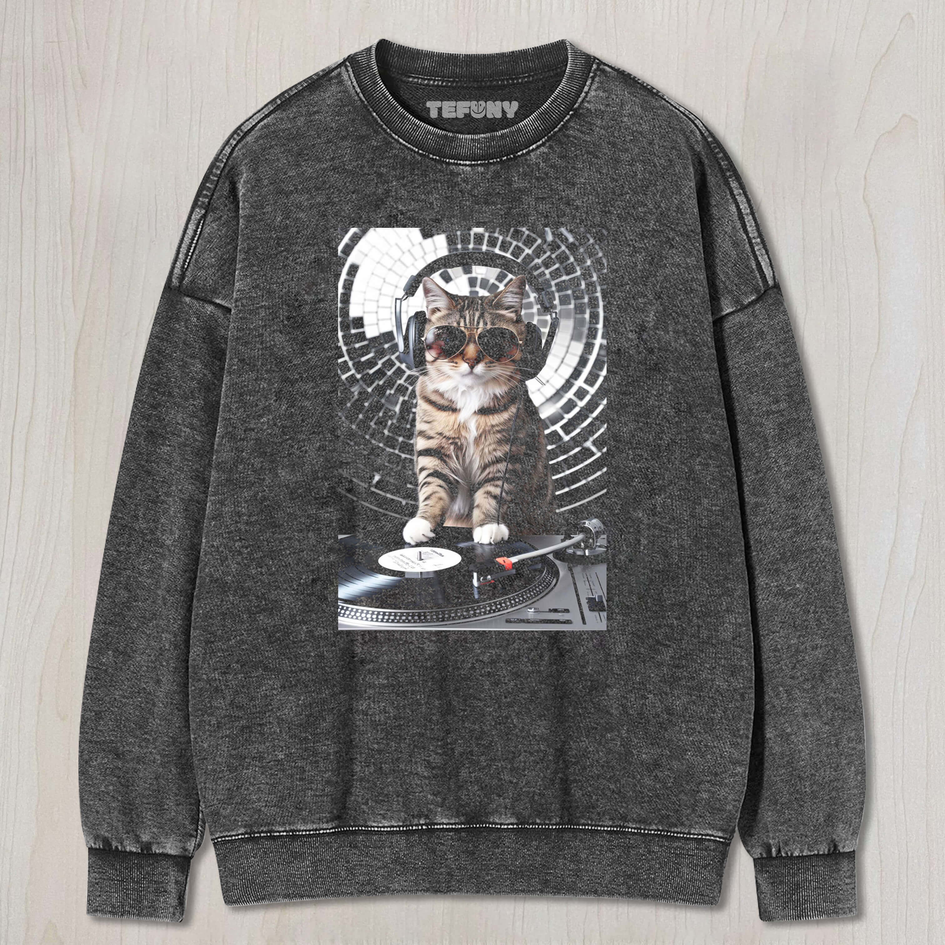 CAT DJ TEE & SWEAT & HOOD
