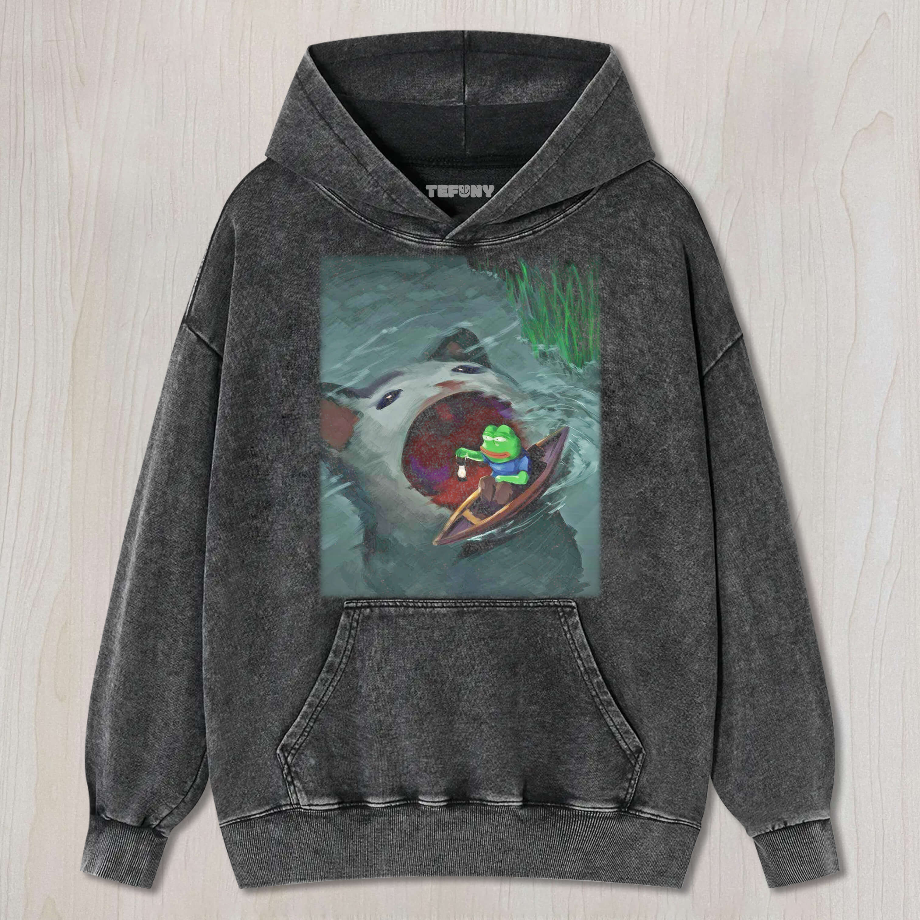 CAT EATS FROG T-SHIRT