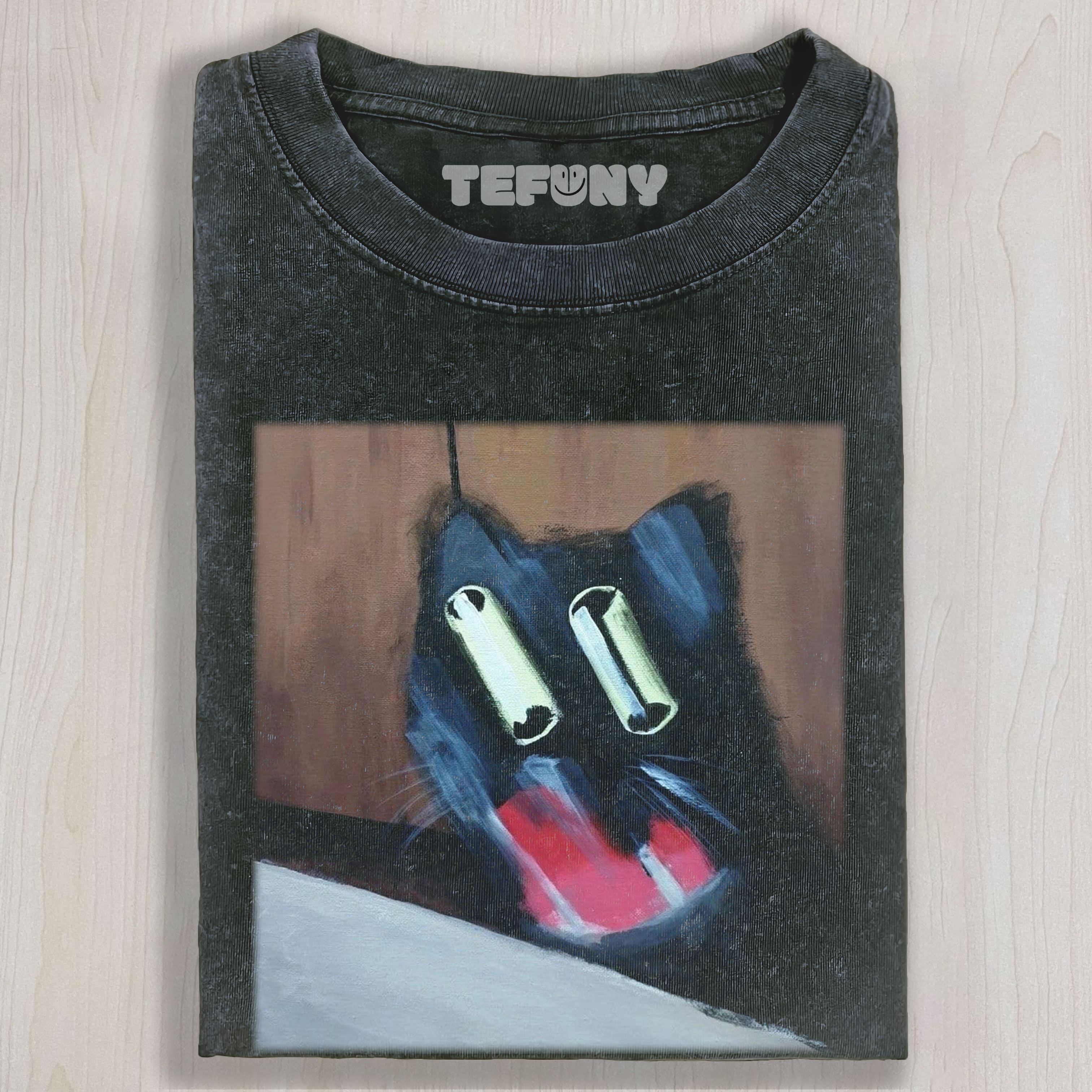 CAT MEME (PAINTING) V2 TEE & SWEAT & HOOD