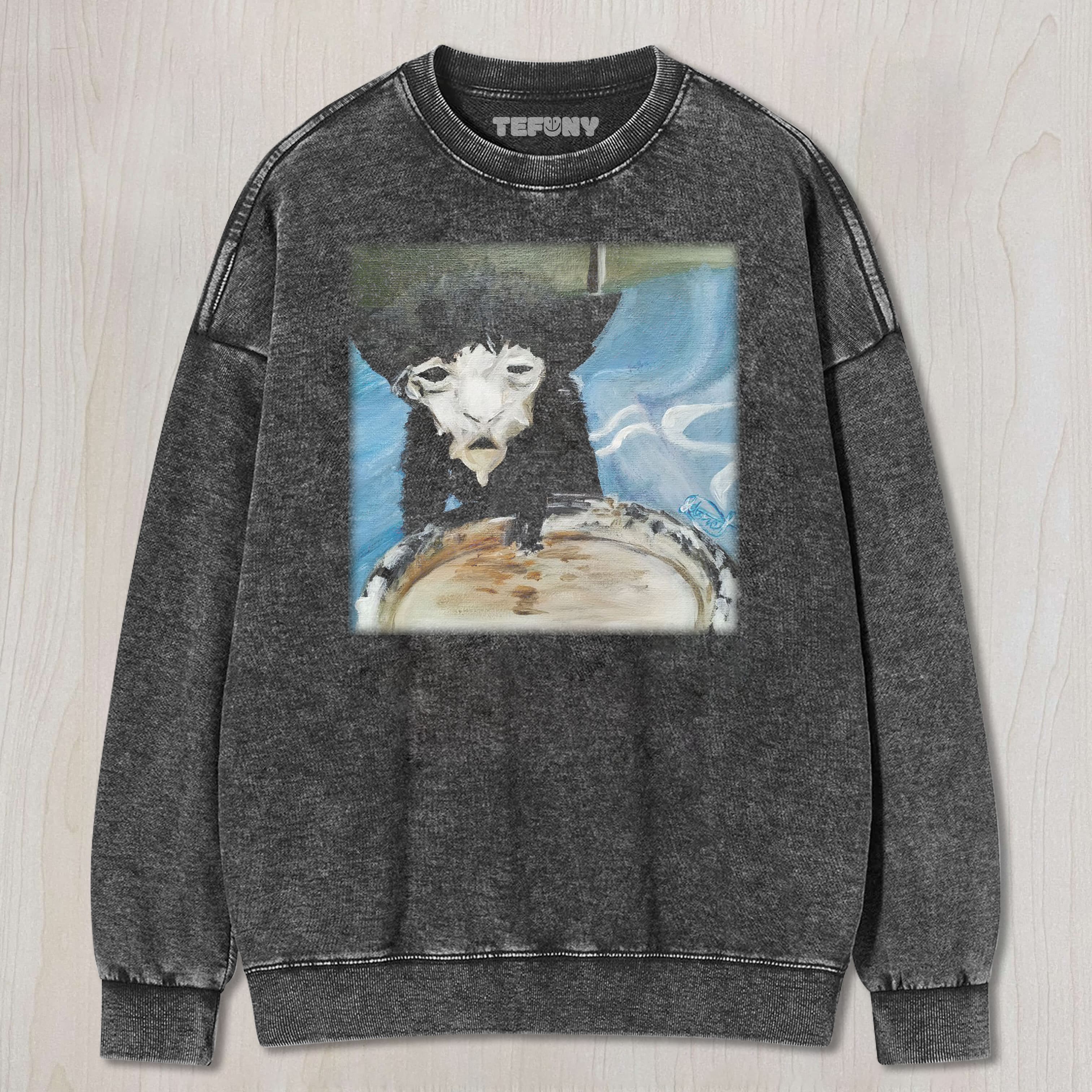 CAT MEME (PAINTING) V3 TEE & SWEAT & HOOD