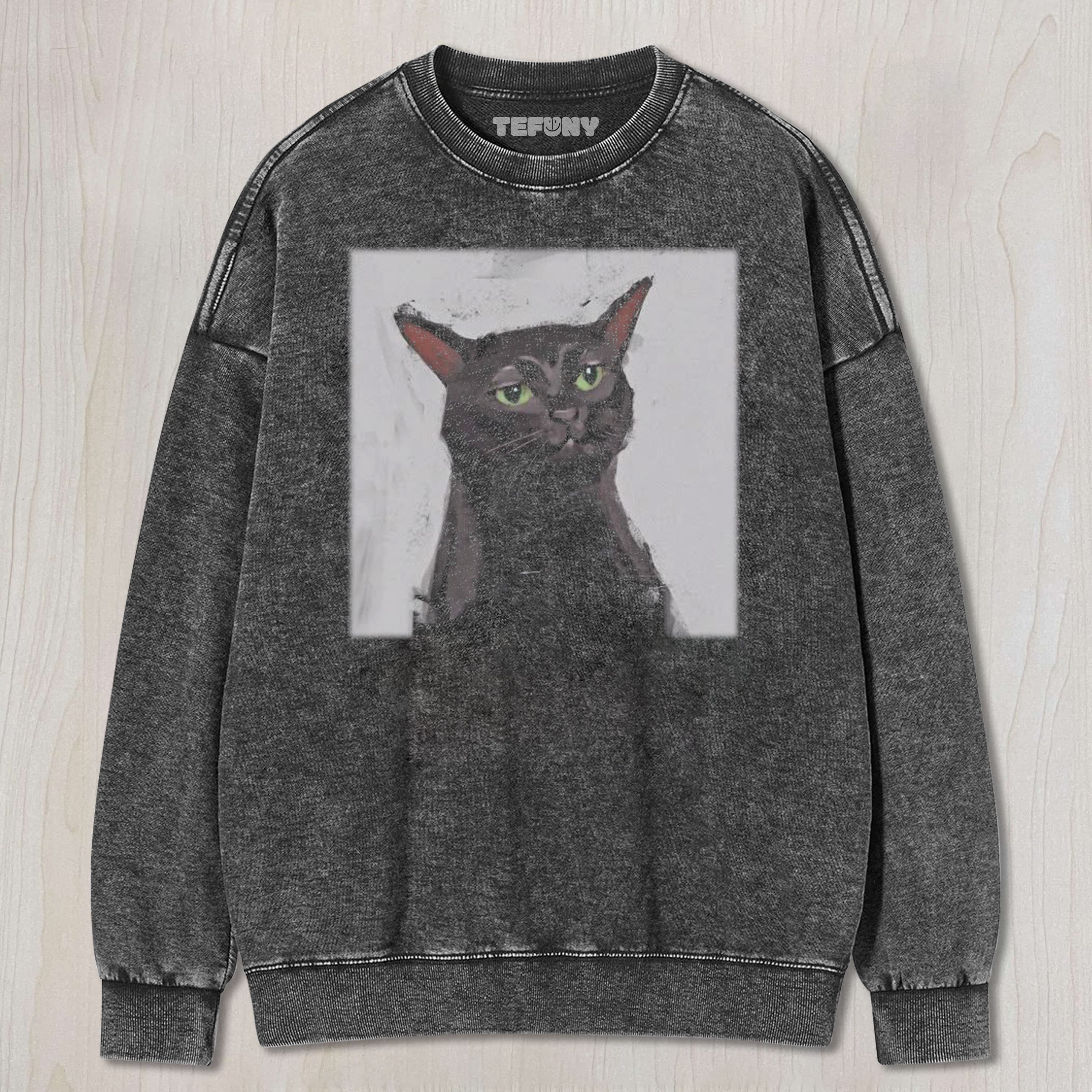 CAT MEME (PAINTING) V4 TEE & SWEAT & HOOD