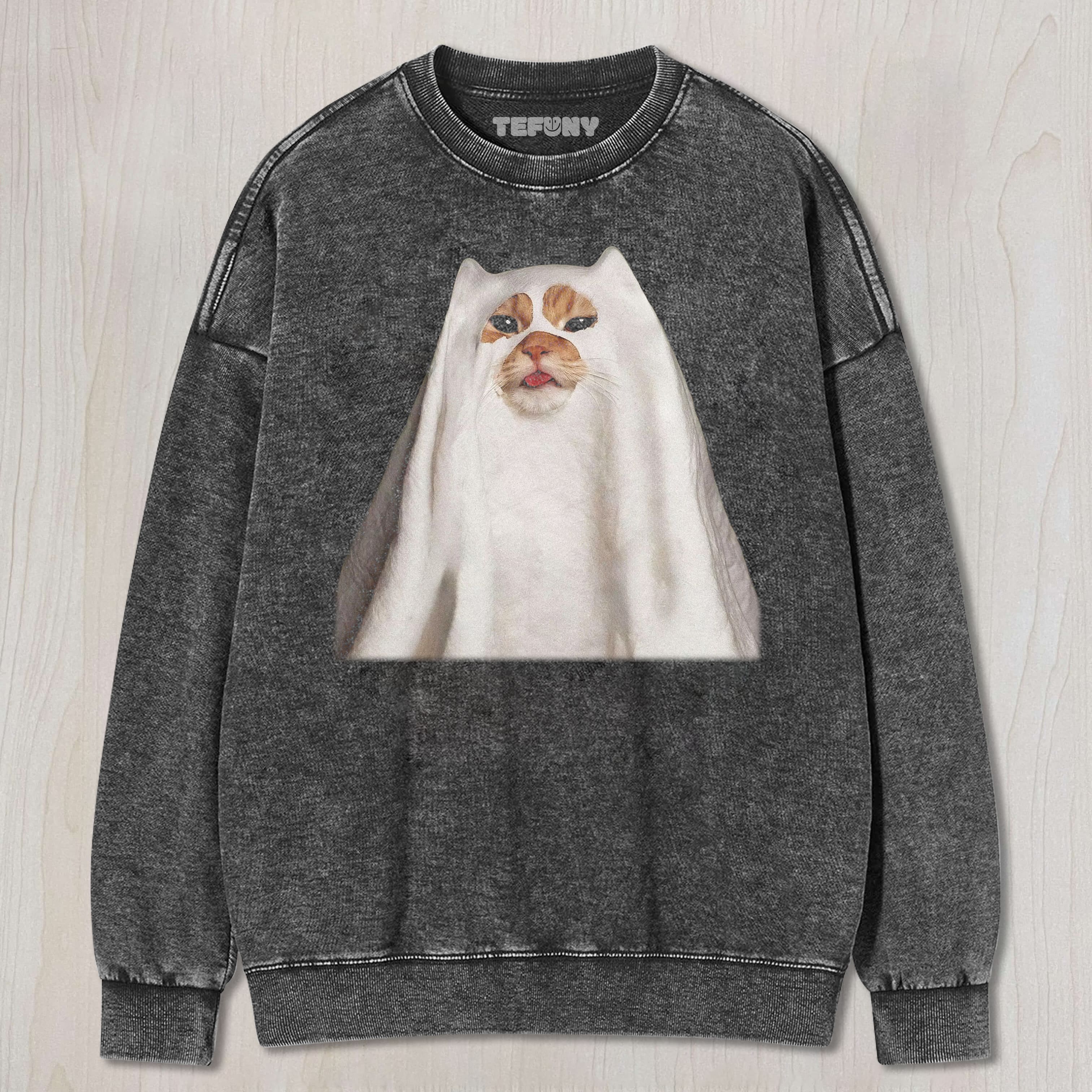 CAT MEME (PAINTING) V8 TEE & SWEAT & HOOD