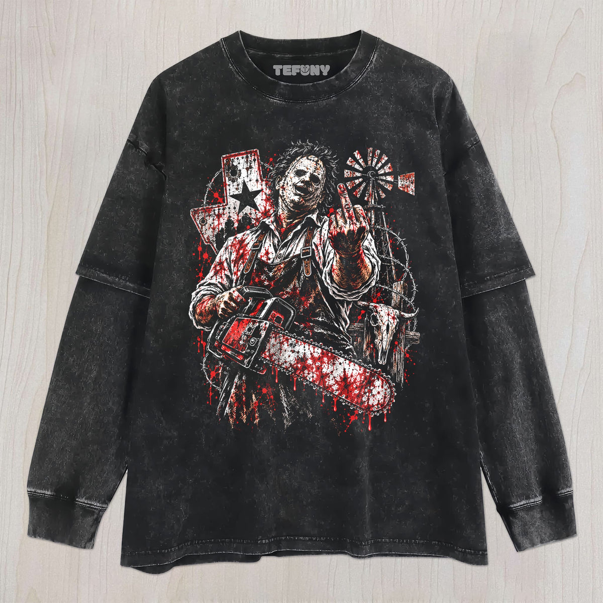 CHAINSAW KILLER UNISEX TEE, TANK TOP, LAYERED LS, SWEATSHIRT & HOODIE