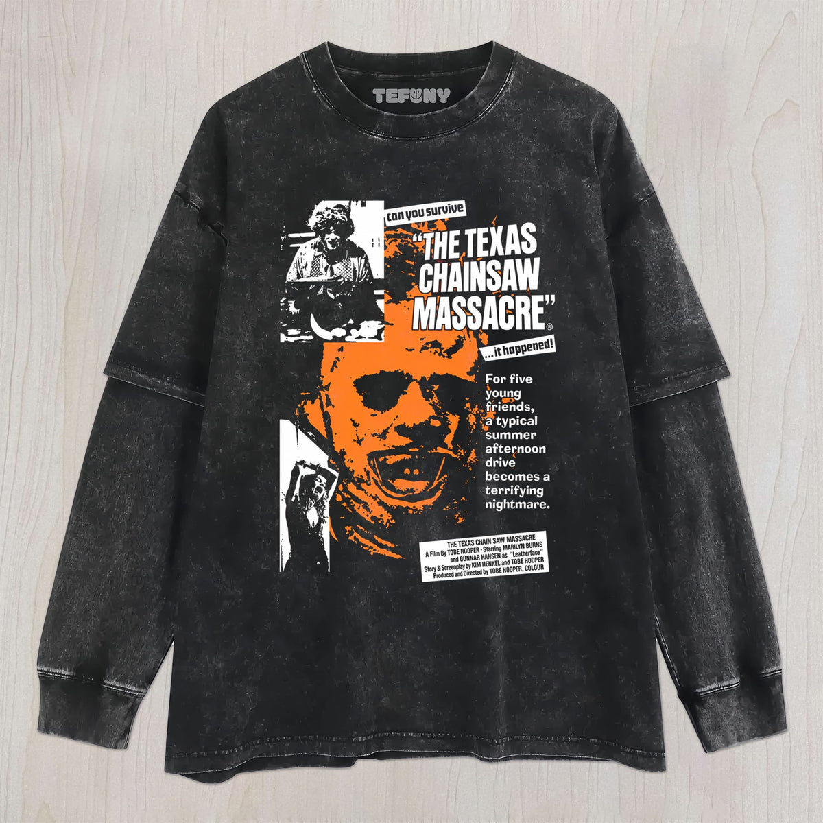 CHAINSAW KILLER V1 UNISEX TEE, TANK TOP, LAYERED LS, SWEATSHIRT & HOODIE