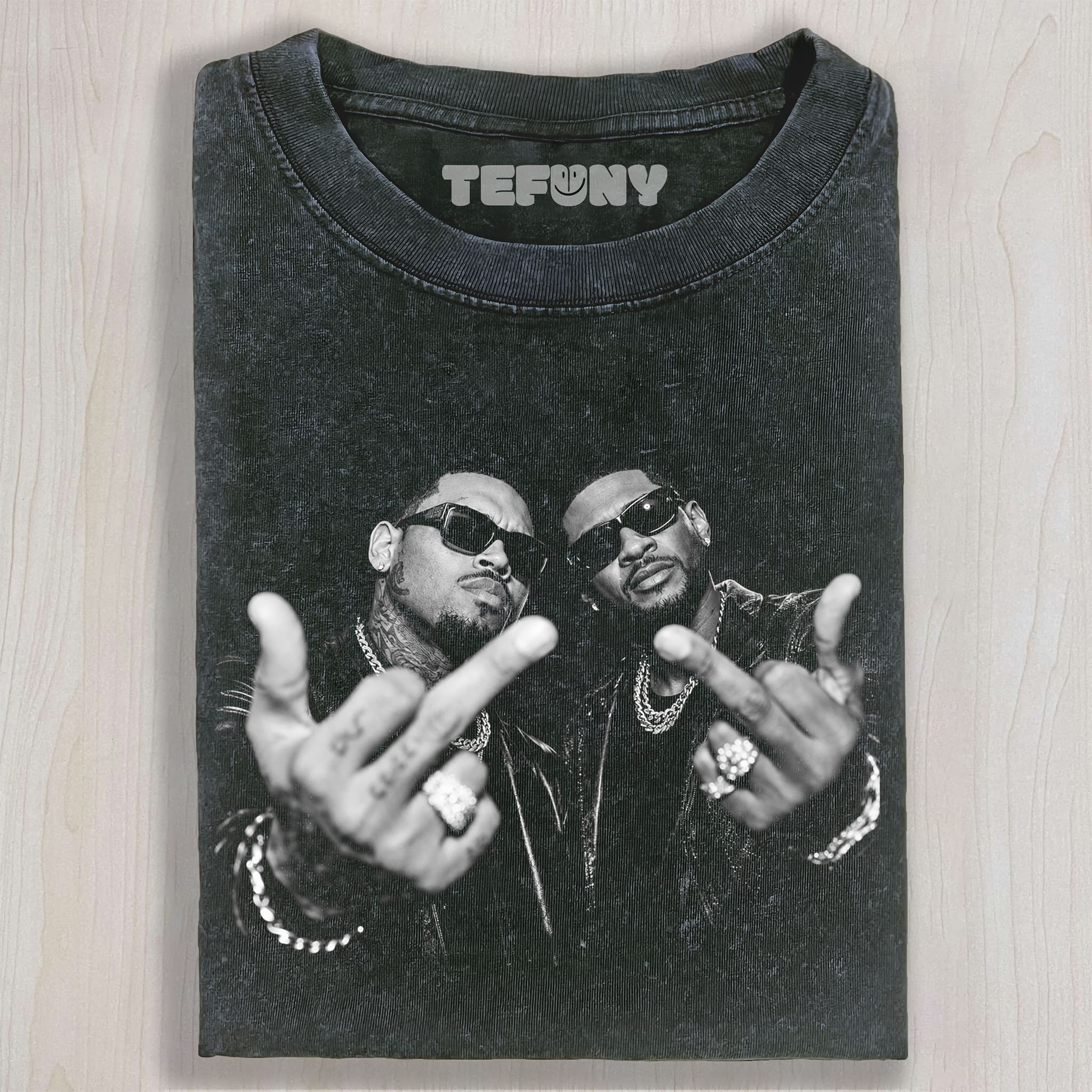 CHRIS BROWN & USHER RAYMOND V3 UNISEX TEE, TANK TOP, LAYERED LS, SWEATSHIRT & HOODIE