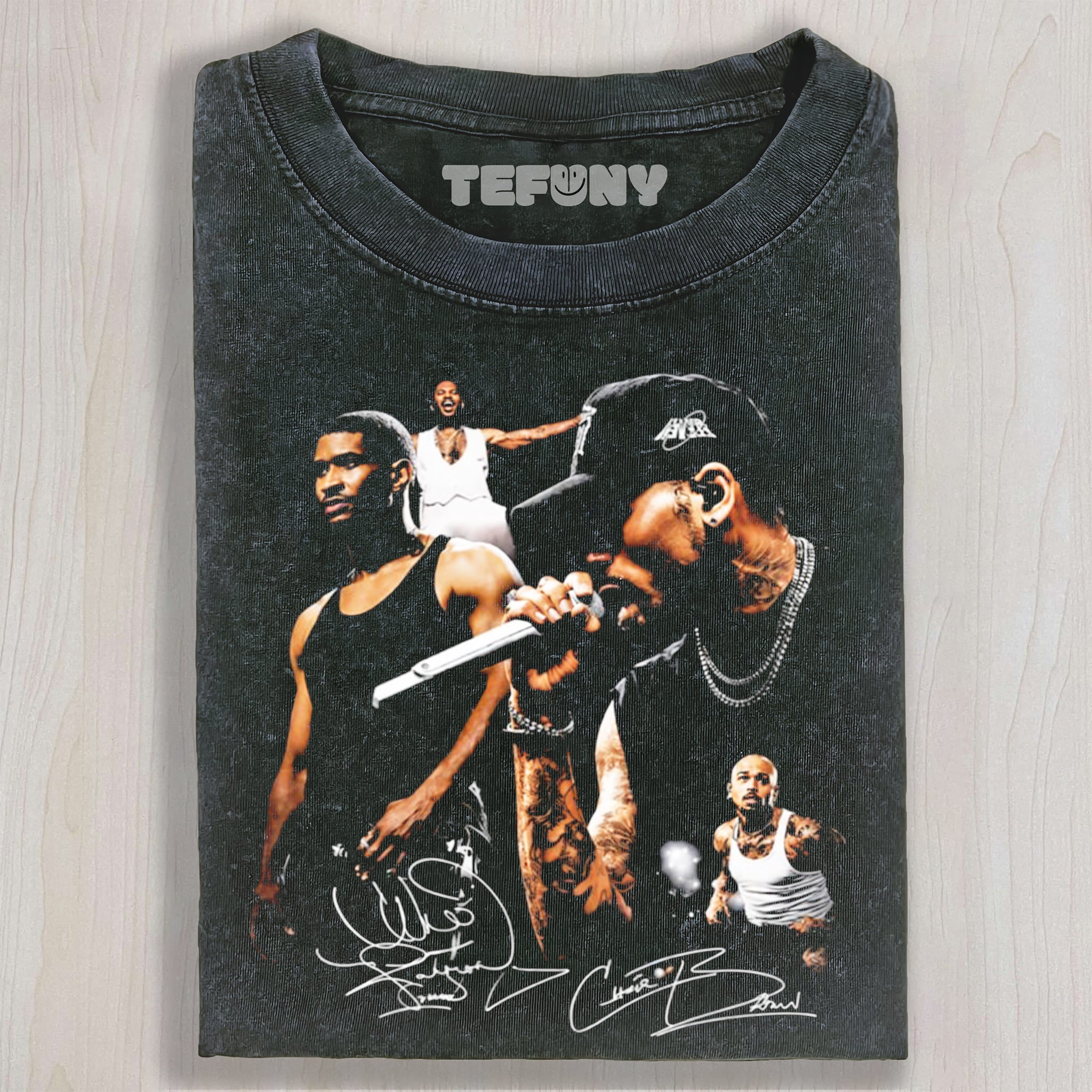 CHRIS BROWN & USHER RAYMOND V4 UNISEX TEE, TANK TOP, LAYERED LS, SWEATSHIRT & HOODIE