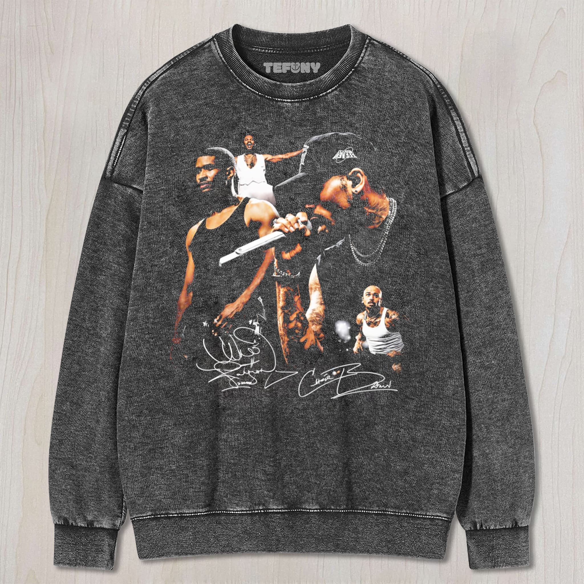 CHRIS BROWN & USHER RAYMOND V4 UNISEX TEE, TANK TOP, LAYERED LS, SWEATSHIRT & HOODIE