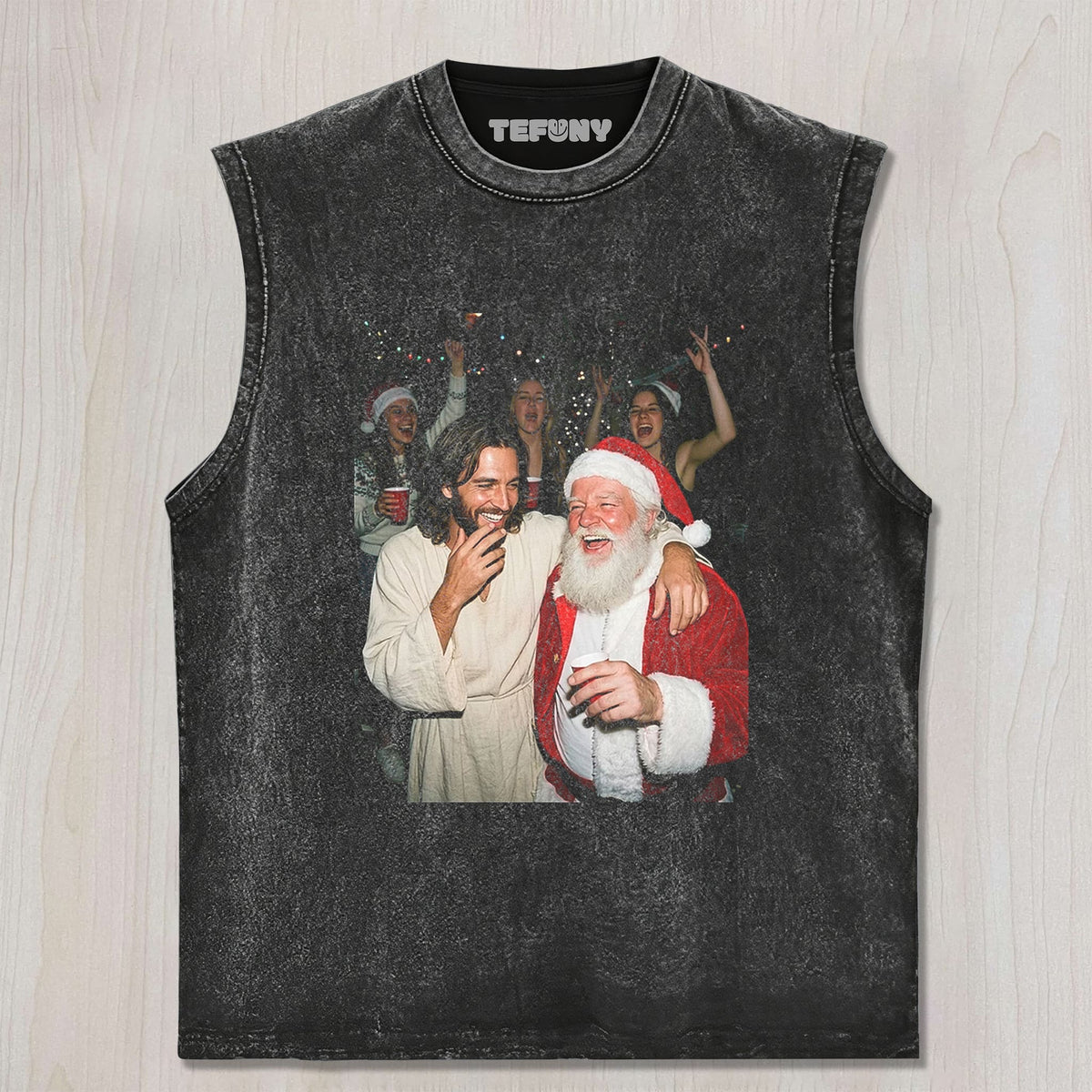 CHRISTMAS PARTY TEE UNISEX TEE, TANK TOP, LAYERED LS, SWEATSHIRT & HOODIE