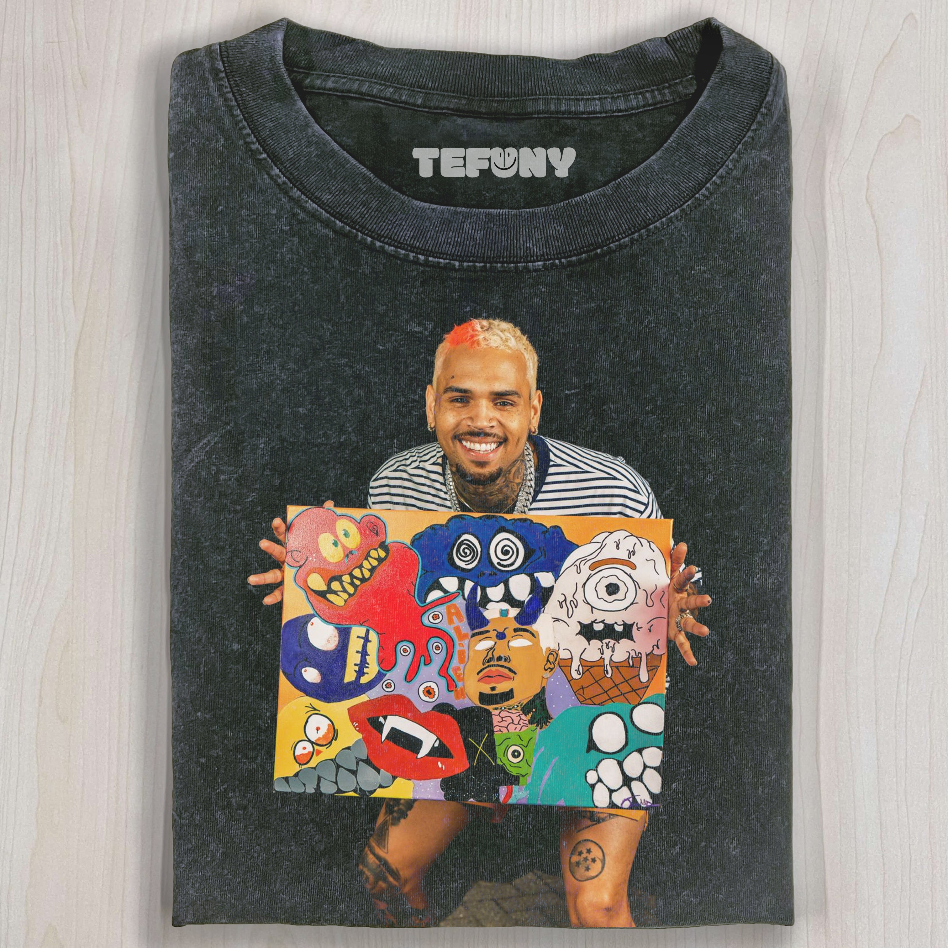 CHRIS BROWN PAINTING