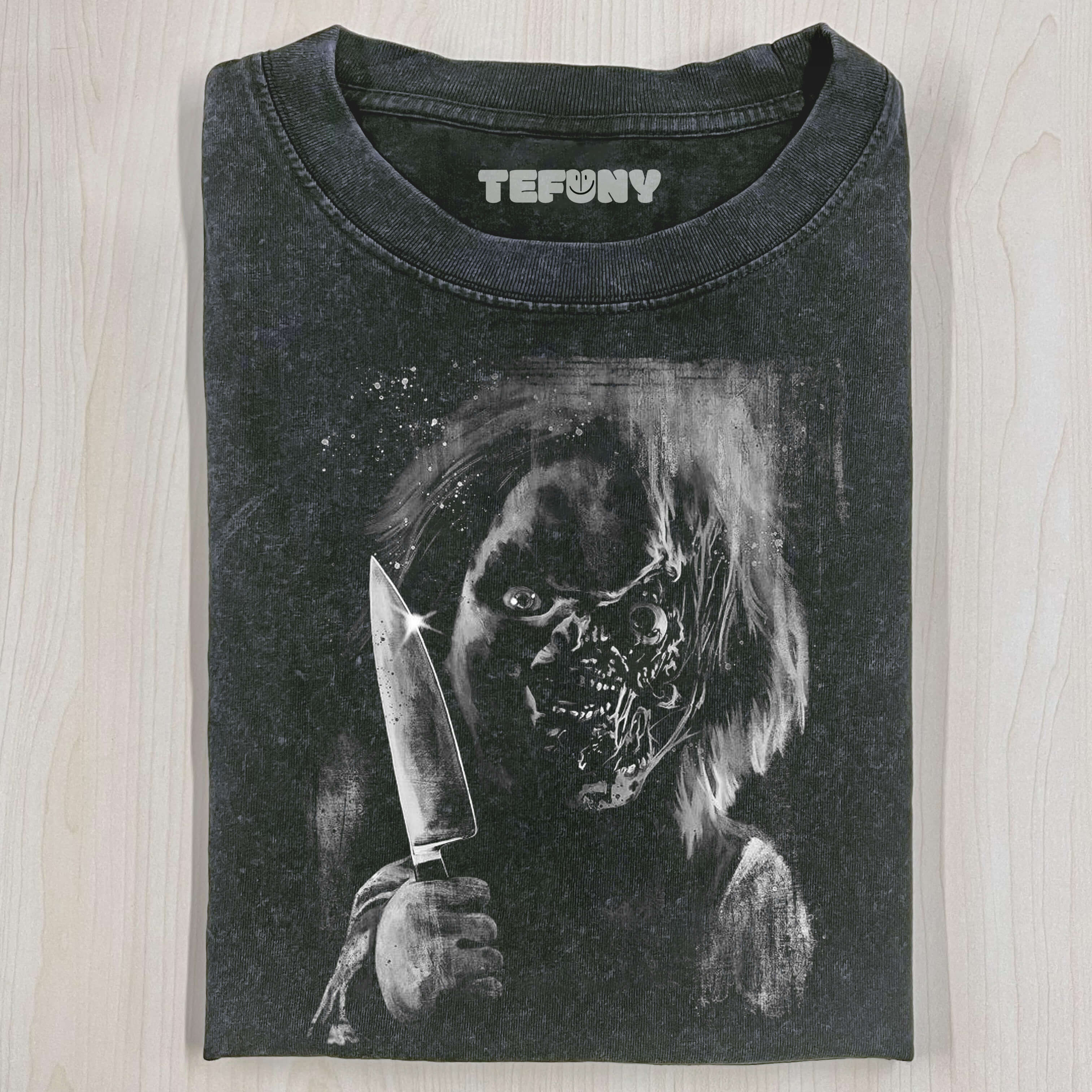 CHUCKY KILLER FANART INSPIRED PSYCHO HORROR DOLL T-SHIRT
