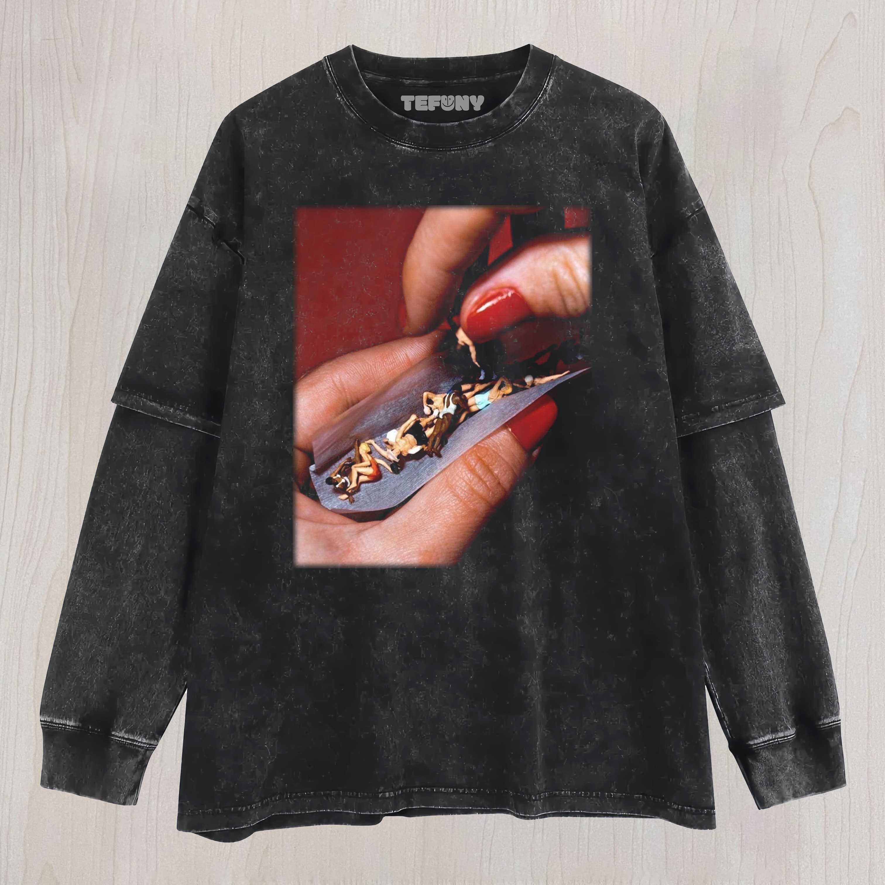 CIGARETTE LAYERED LONG SLEEVE
