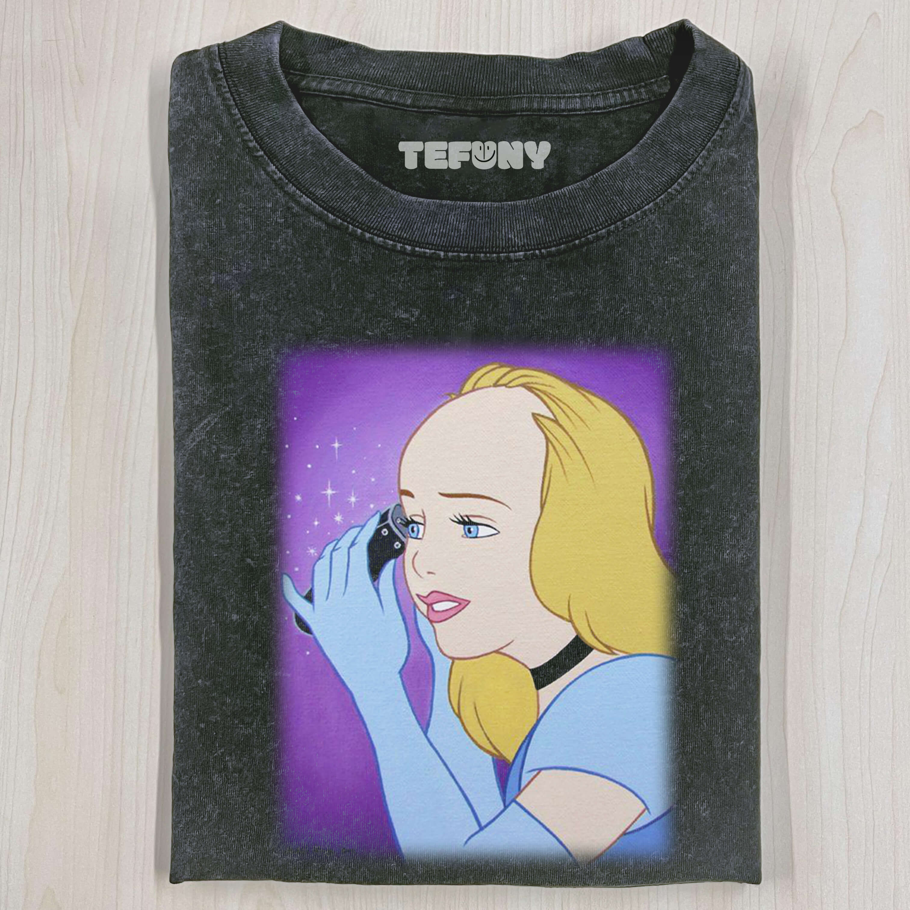CINDERELLA WITH A SHAVED HEAD T-SHIRT